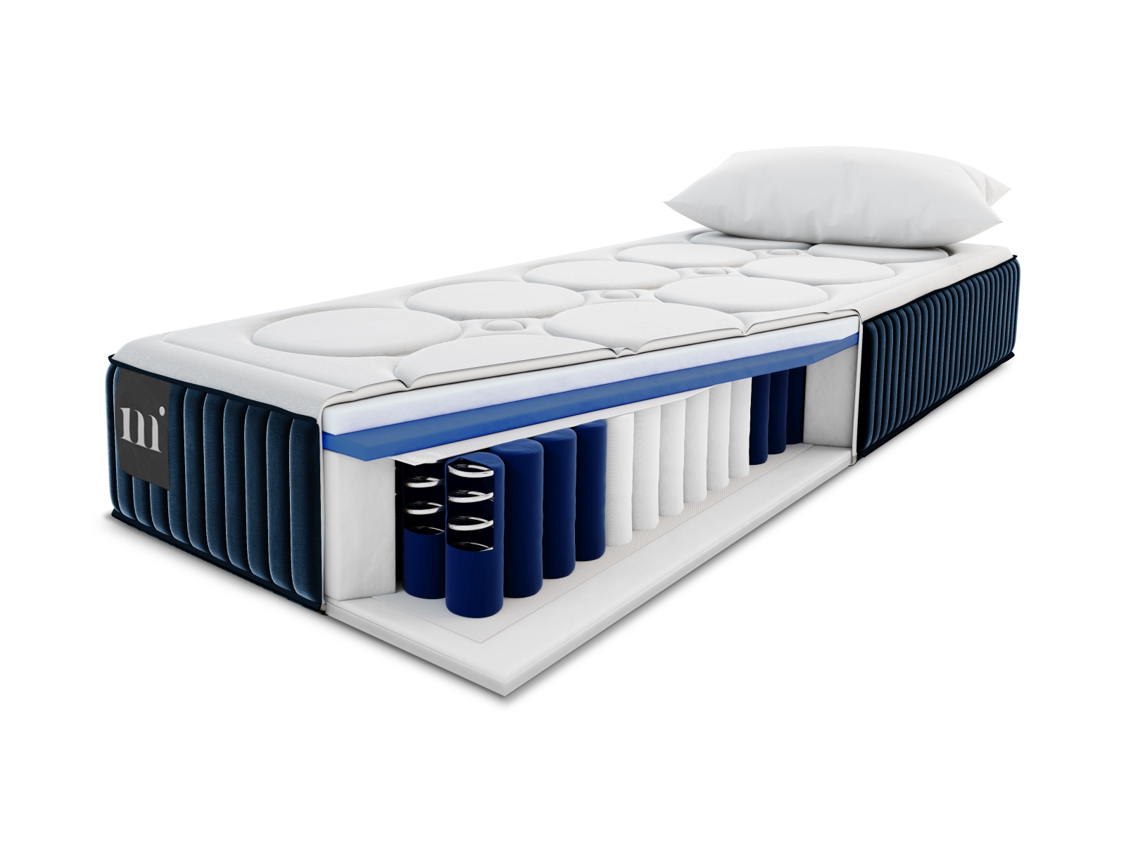 Pocket Spring Mattress, "Muara", 90x190x29