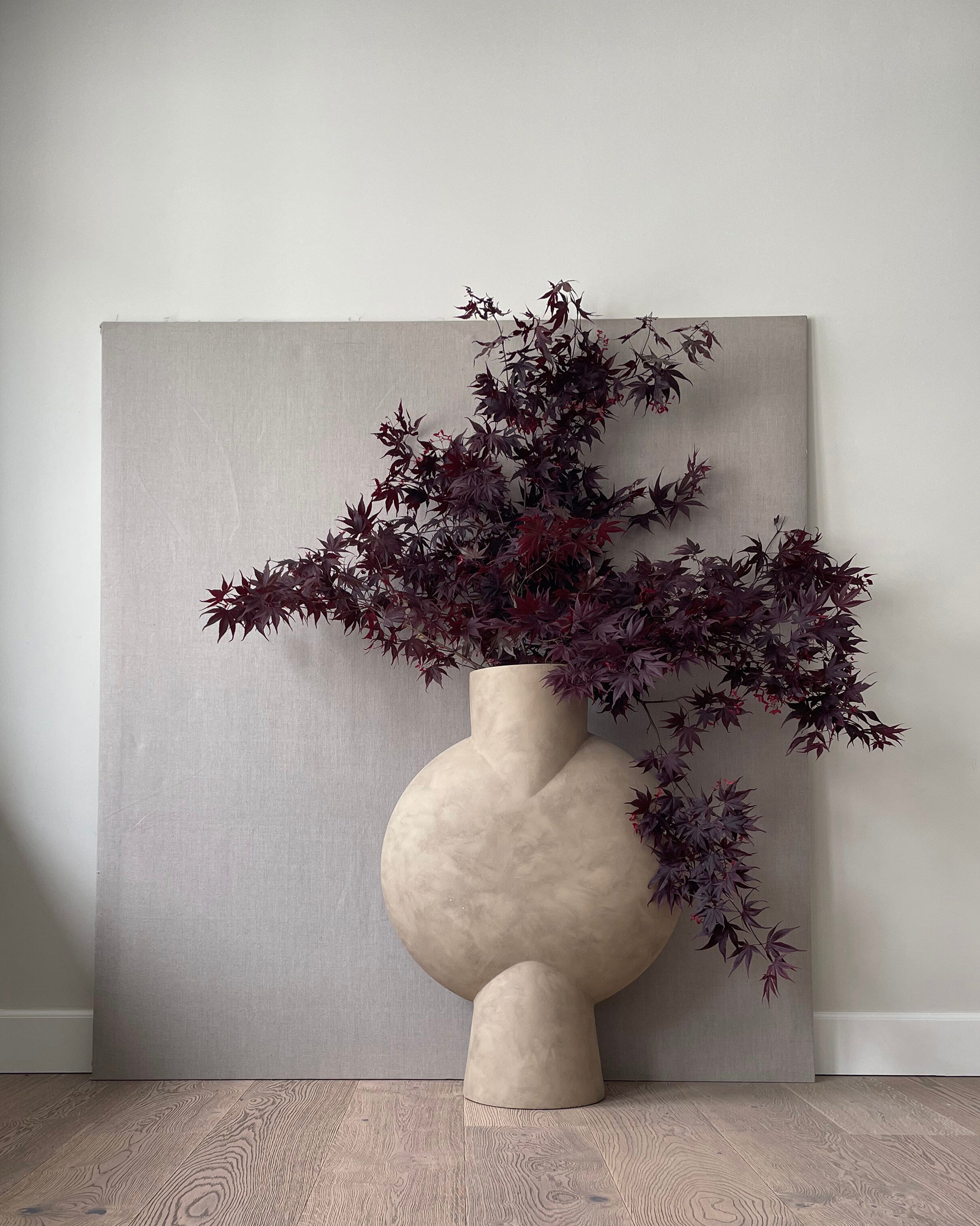 Sphere Vase Bubl, Giant - Sand