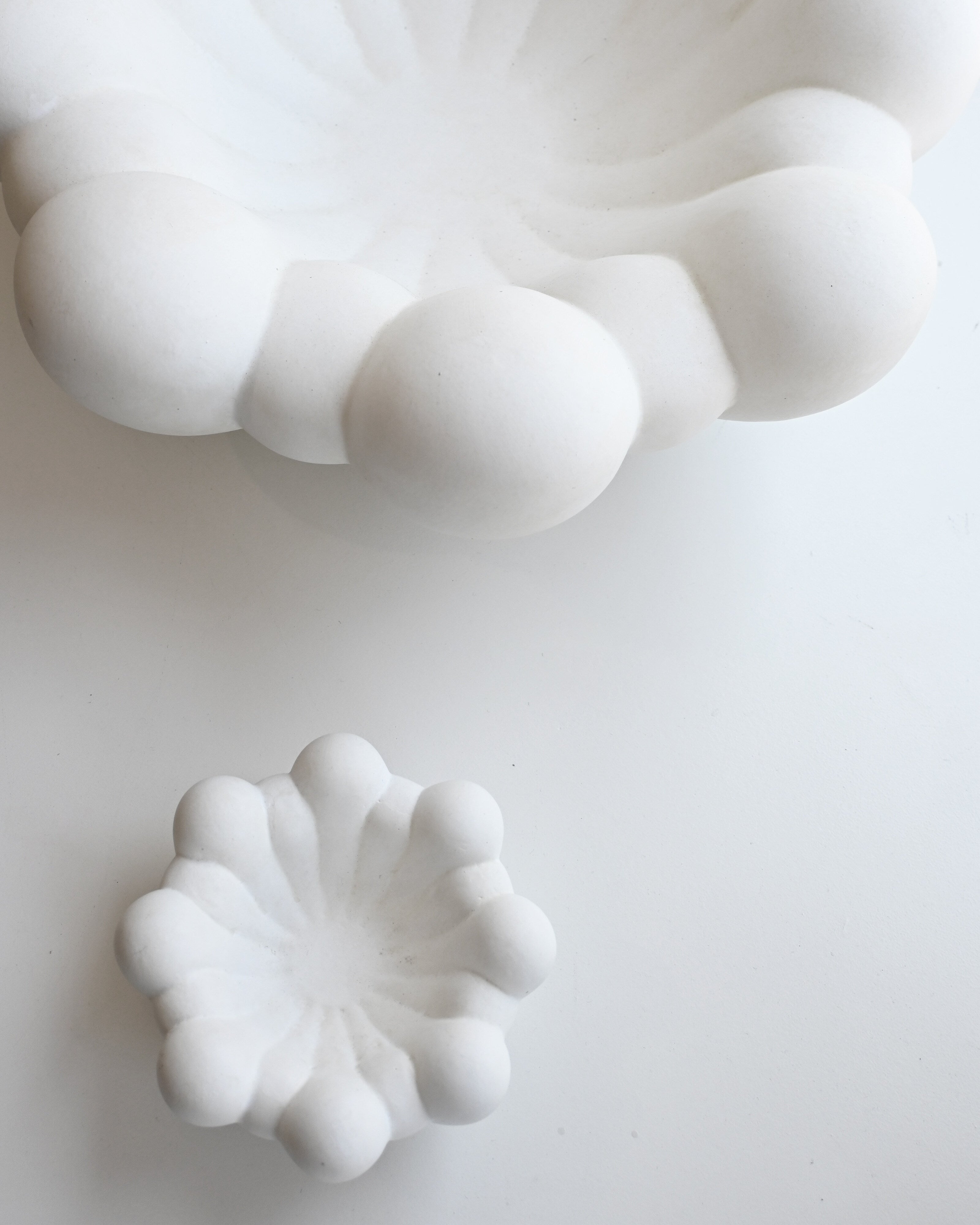 Bloom Tray, Mini - Bone White