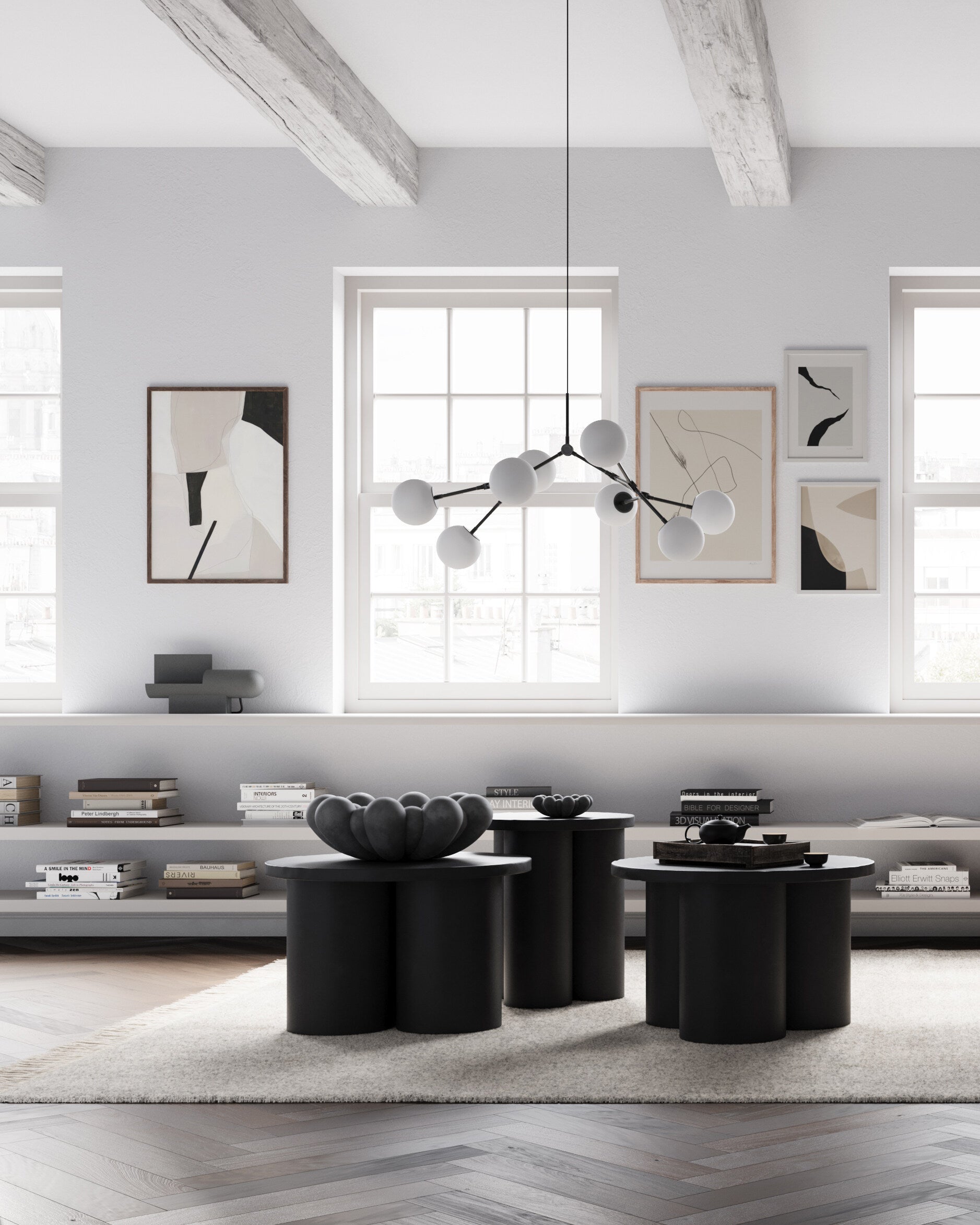 Bloom Tray, Big - Dark Grey
