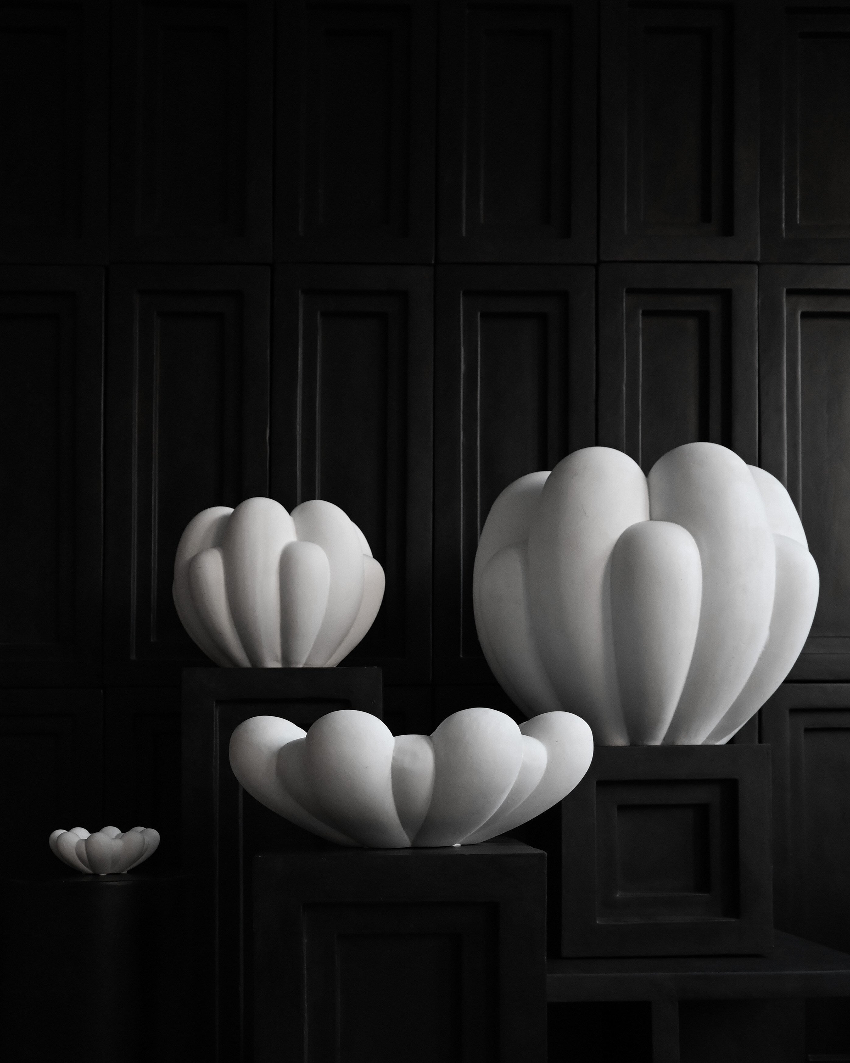 Bloom Vase, Big - Bone White