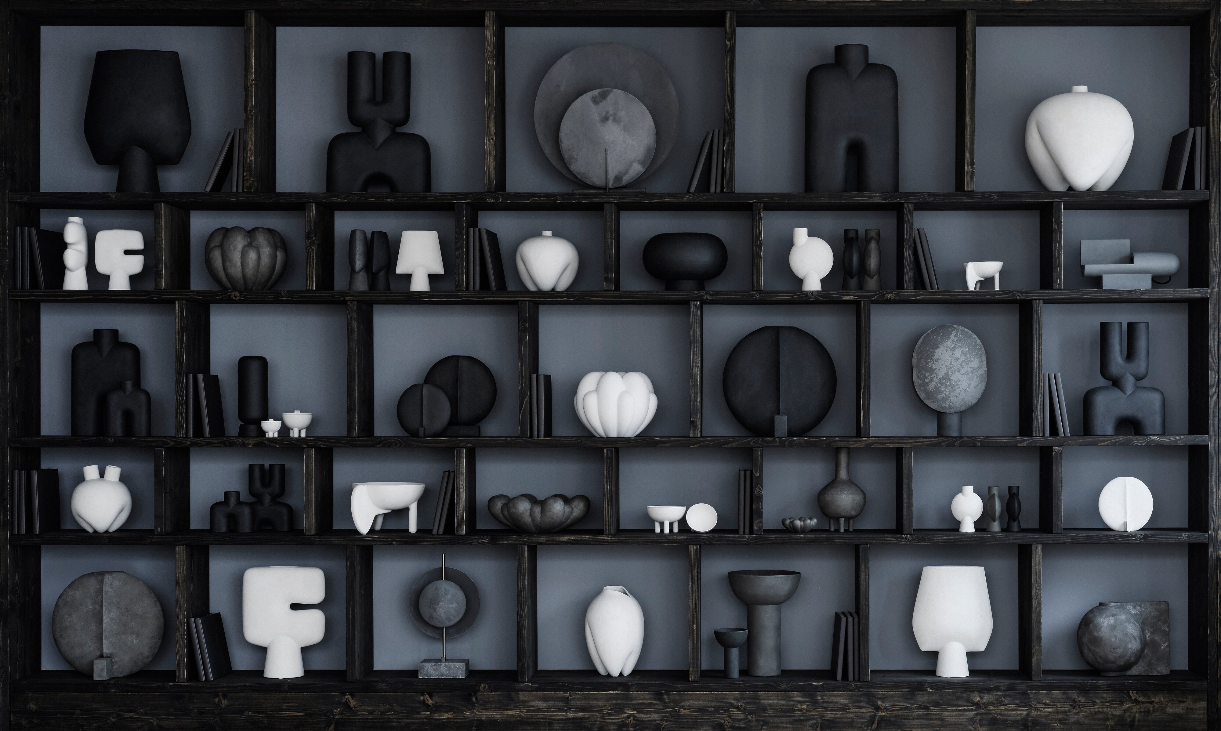 Bloom Tray, Big - Dark Grey