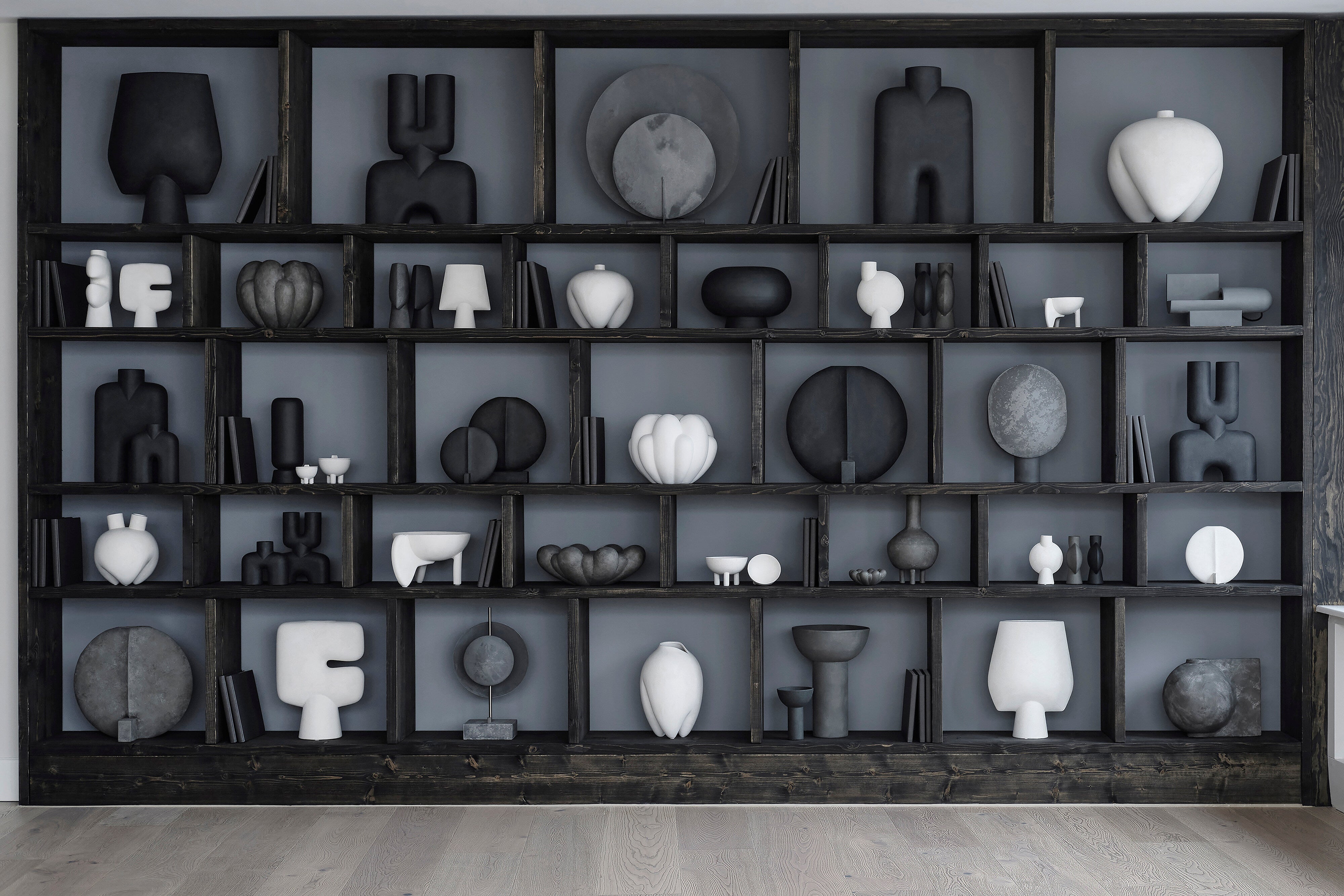 Tribal Vase, Big - Bone White