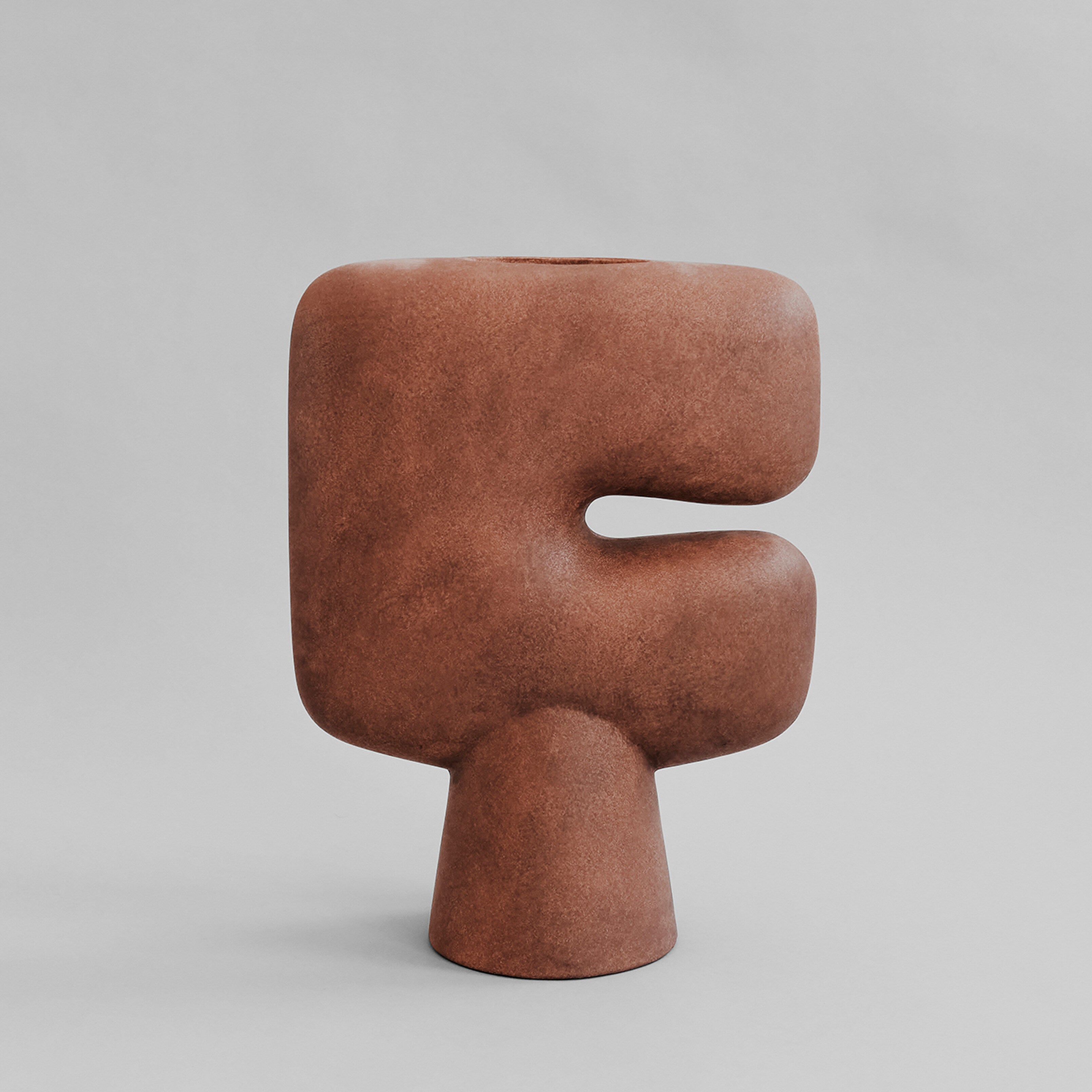 Tribal Vase, Big - Terracotta