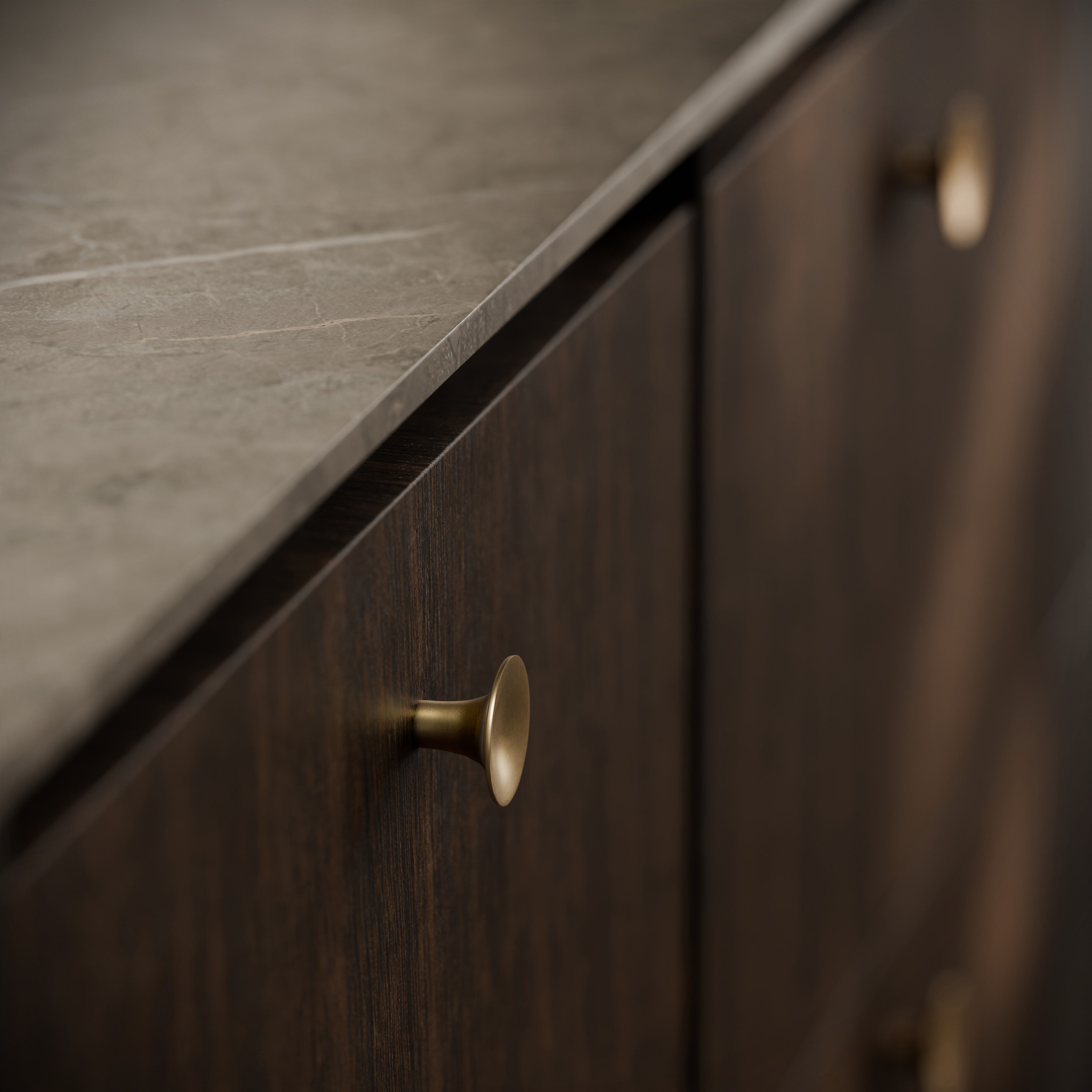HiHat Knobs, Medio - Brass