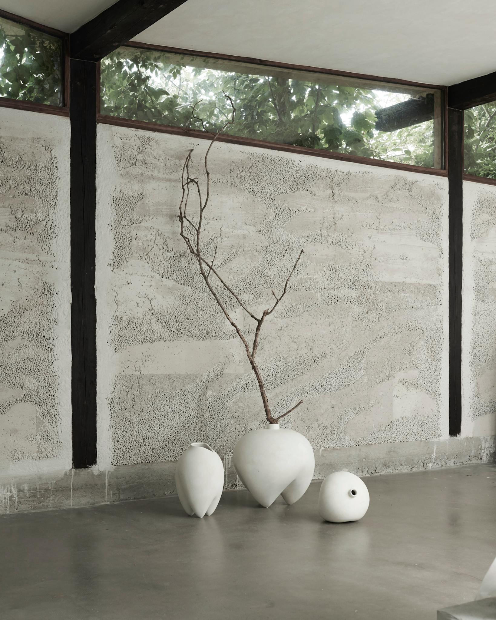 Sumo Vase, Mini - Bone White