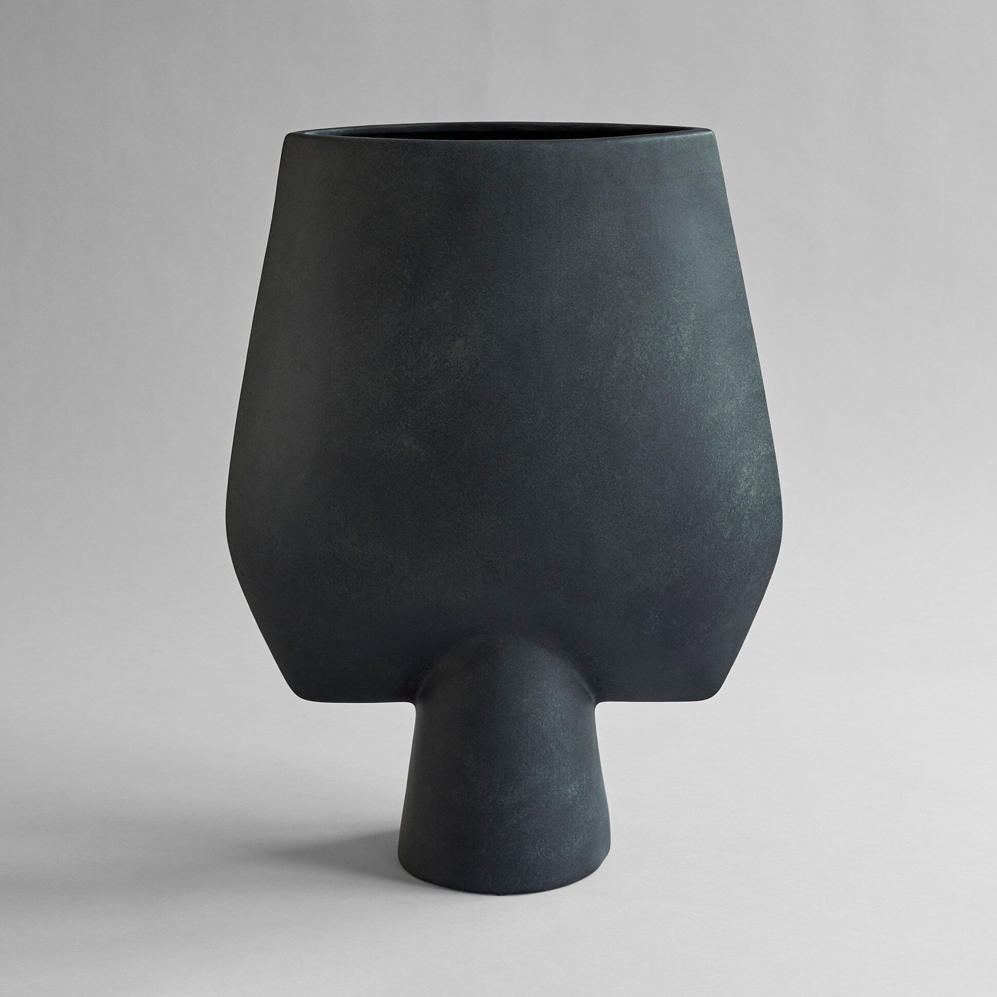Sphere Vase Square, Hexa - Black