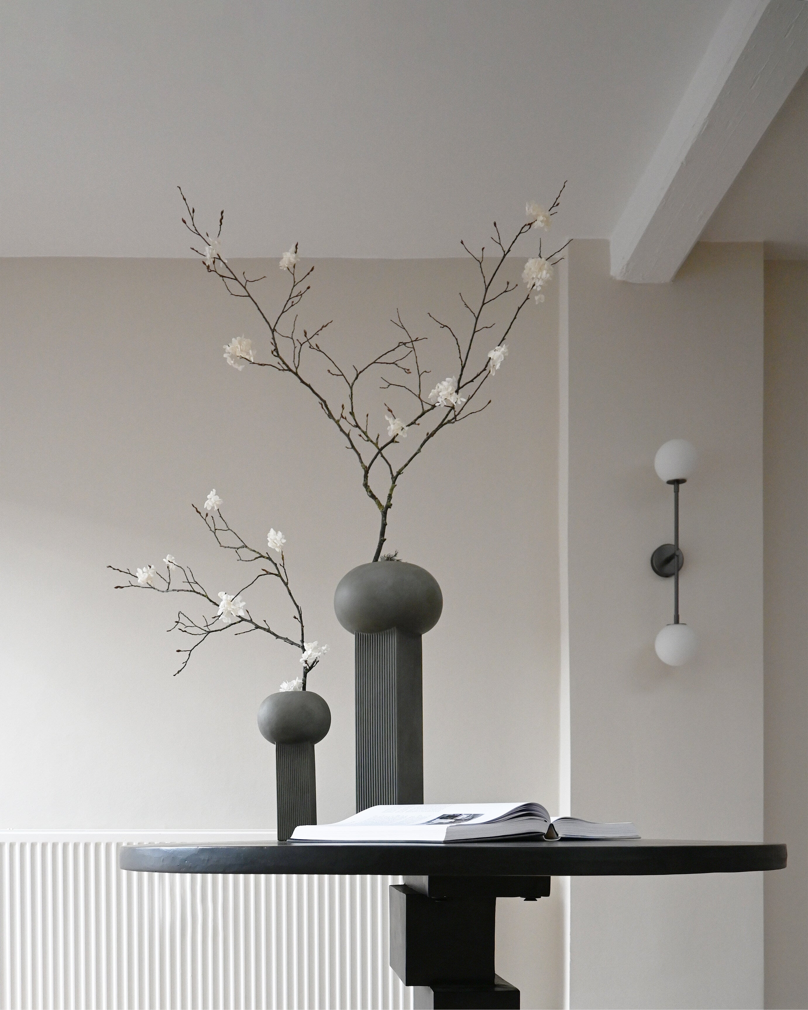 Drop Wall Lamp Bulp - Grey