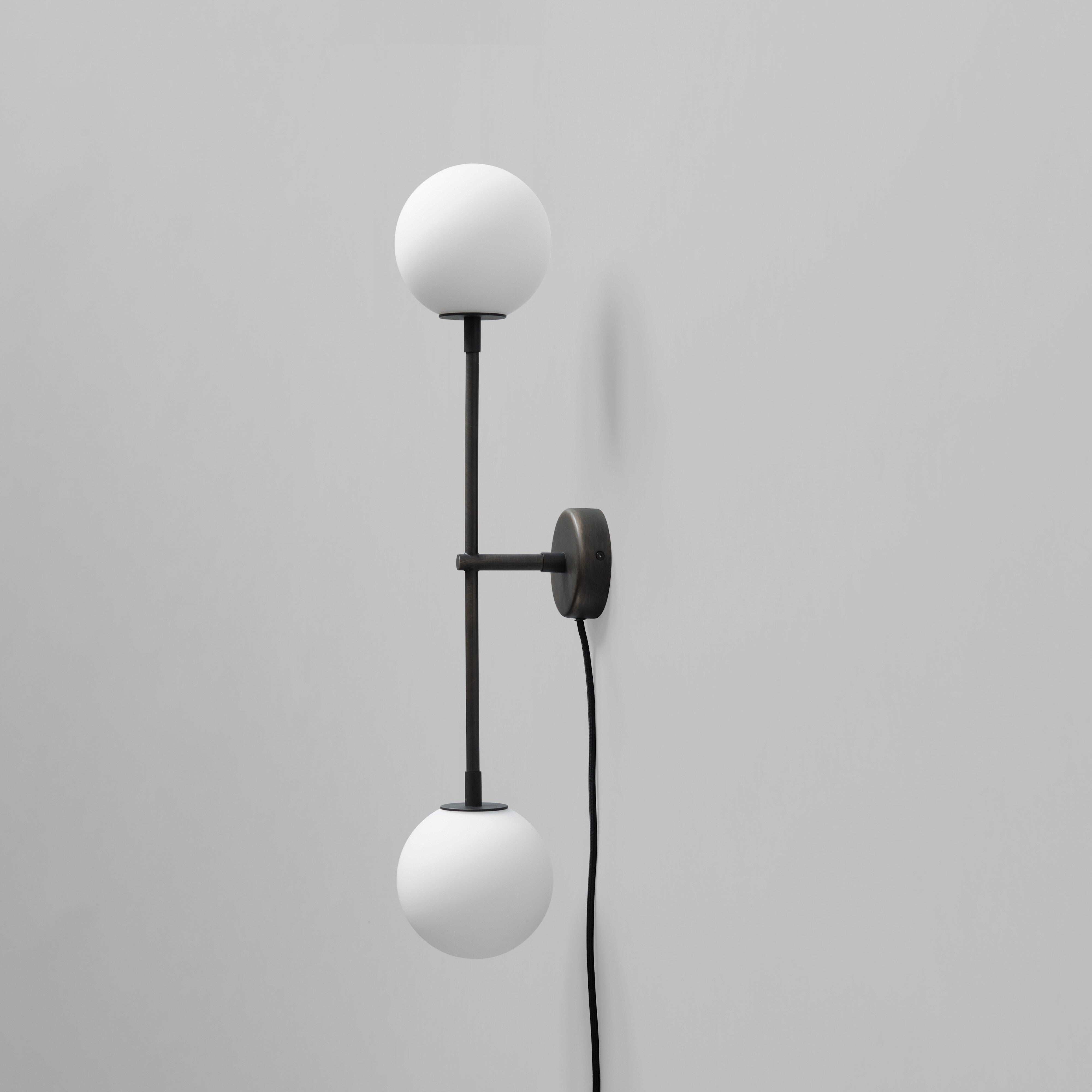 Drop Wall Lamp Bulp - Grey