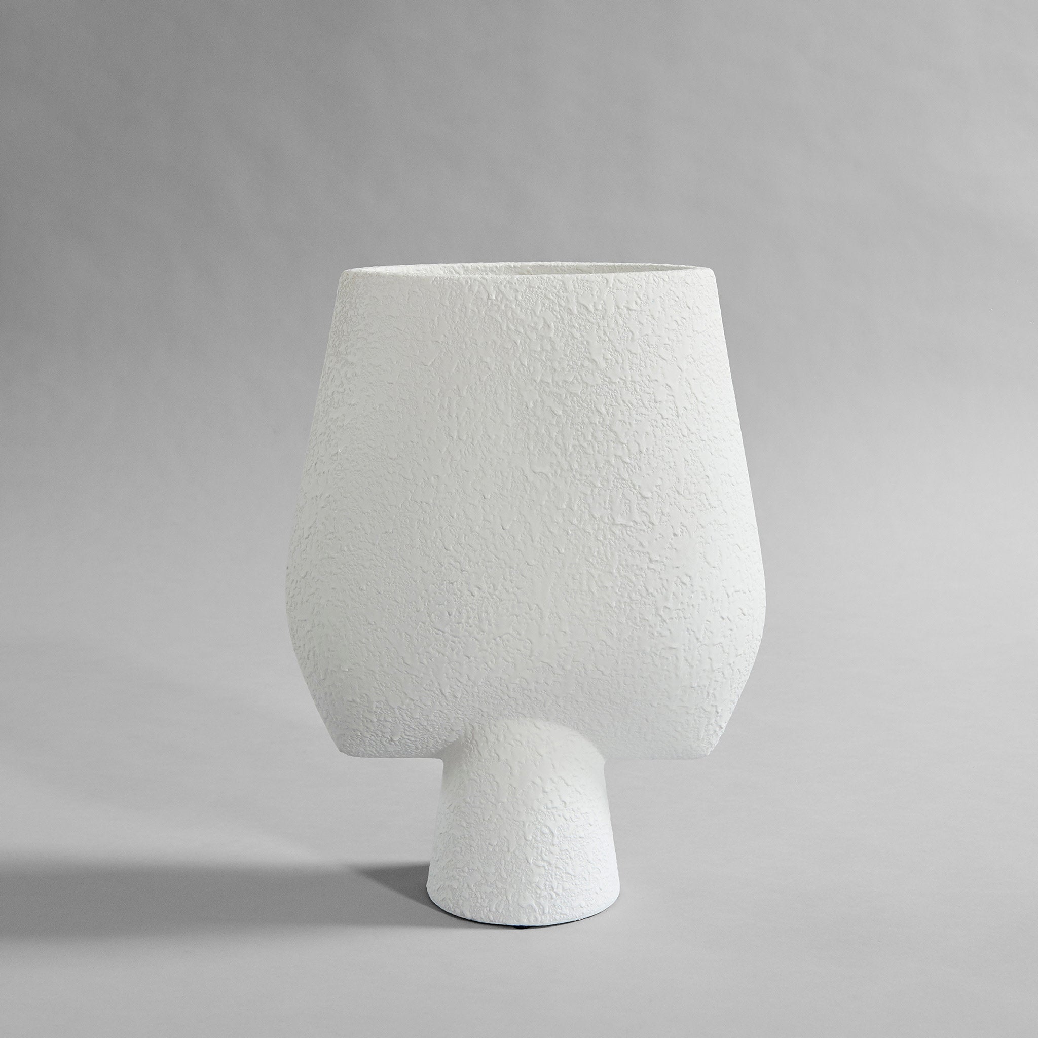 Sphere Vase Square, Big - Bubble White