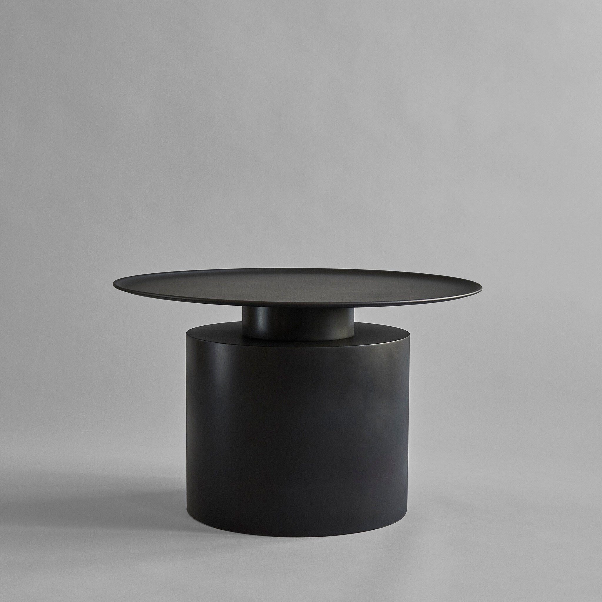 Pillar Table, Low - Burned Black