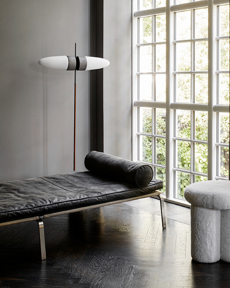 Big Foot Stool - White (Sheepskin)
