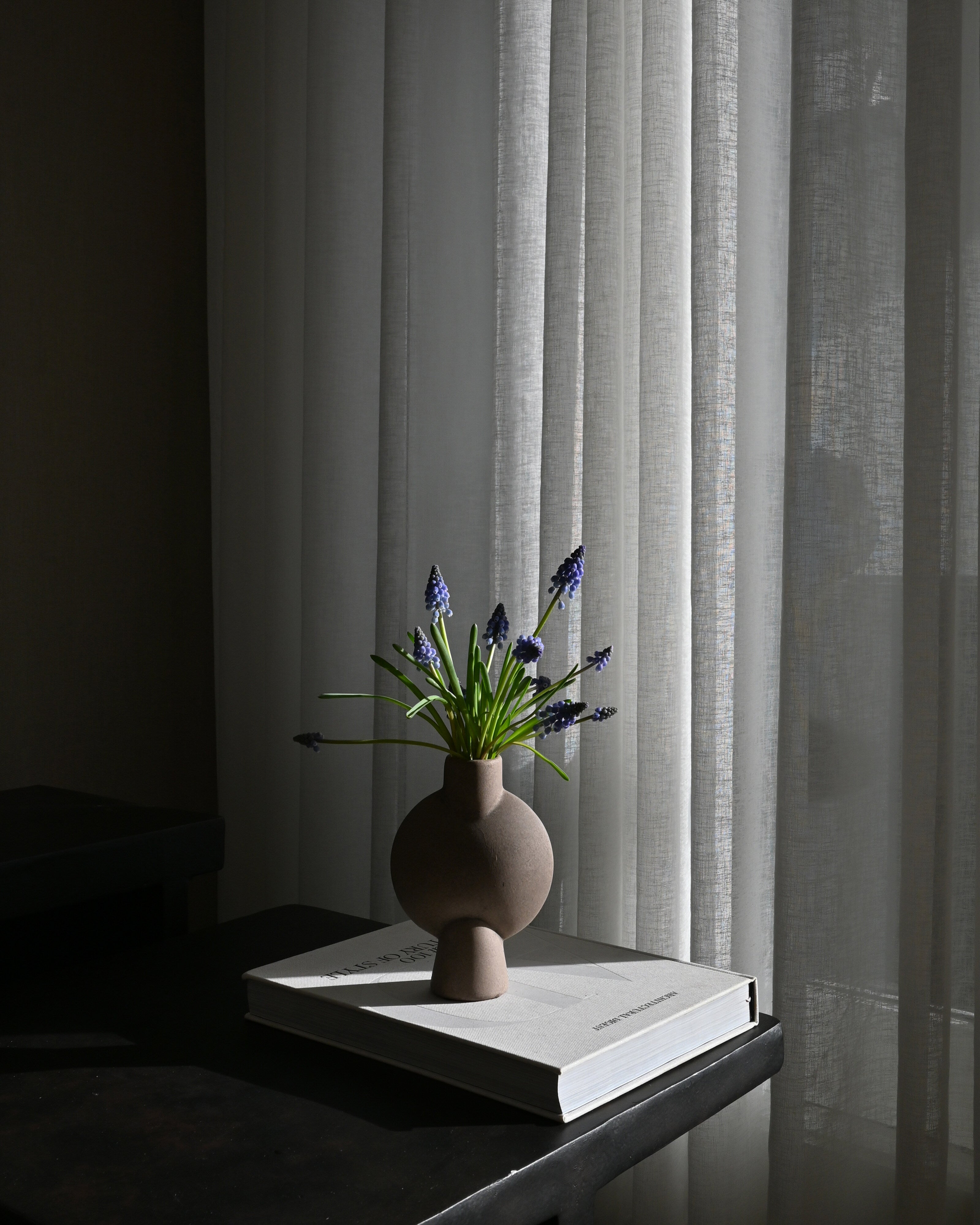 Sphere Vase Bubl, Mini - Taupe