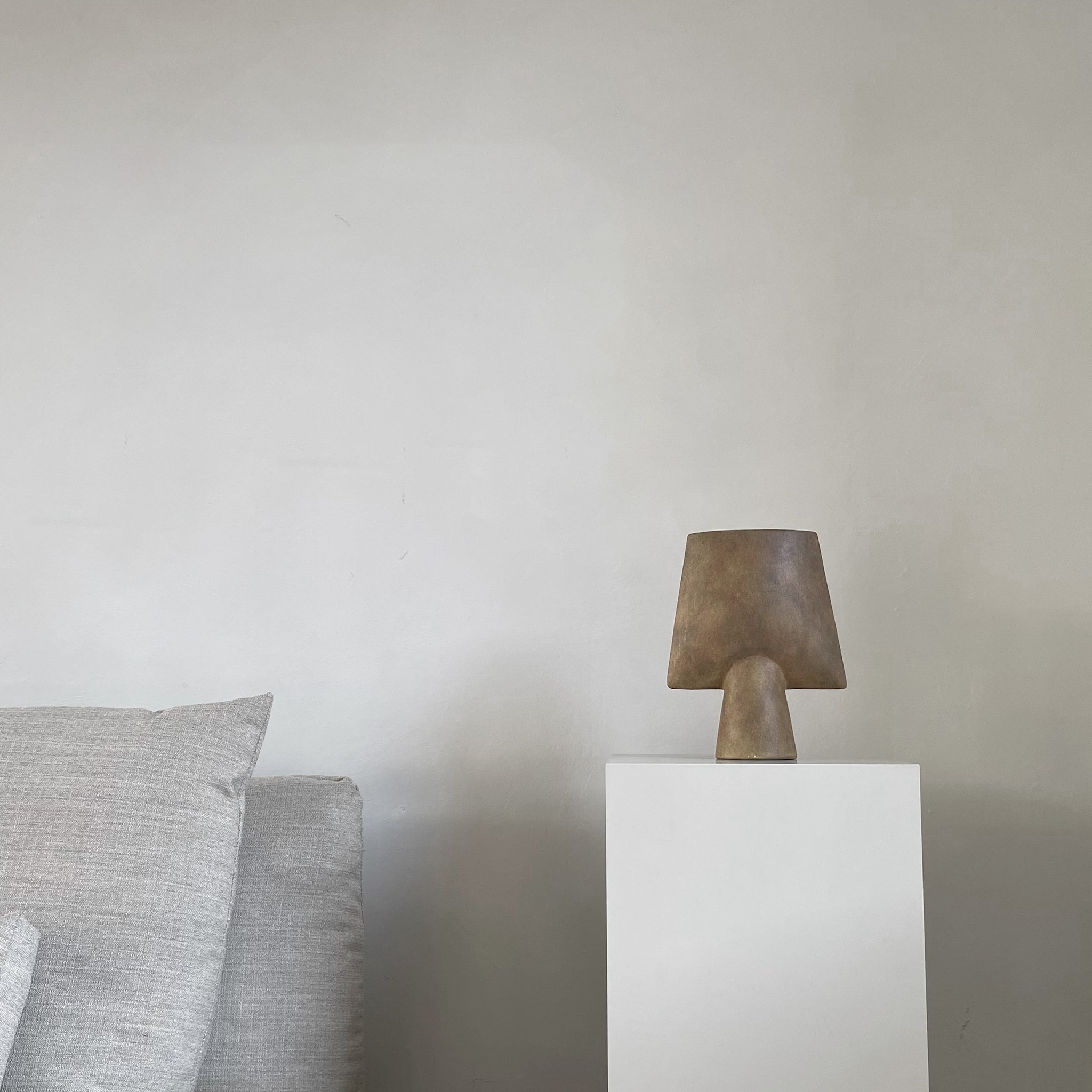 Sphere Vase Square, Mini - Ocher