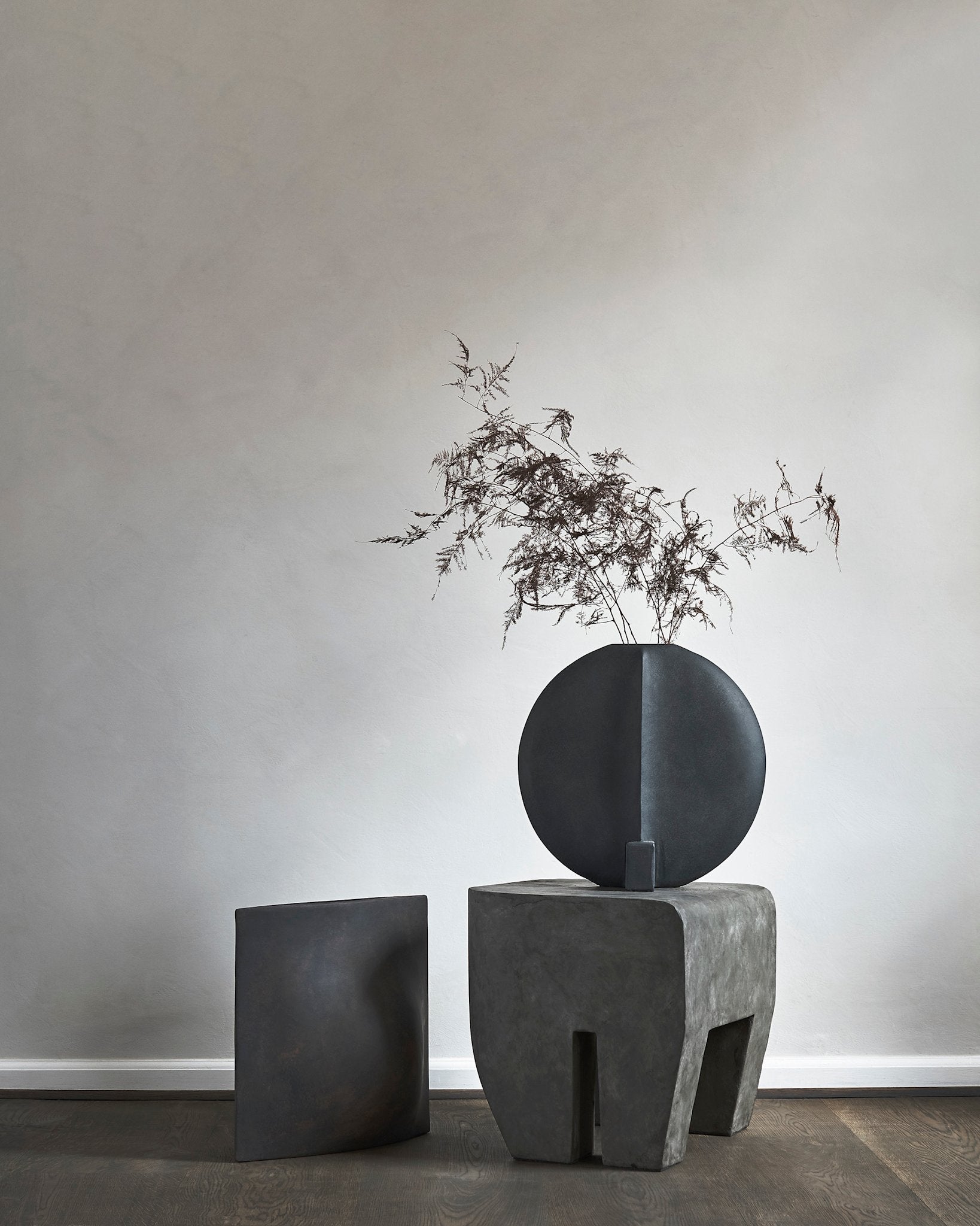 Sculpt Stool - Concrete