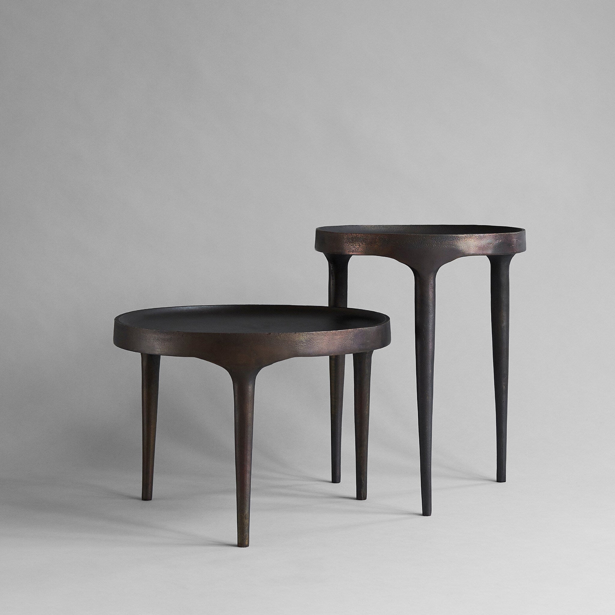 Phantom Table, Tall - Burn Antique