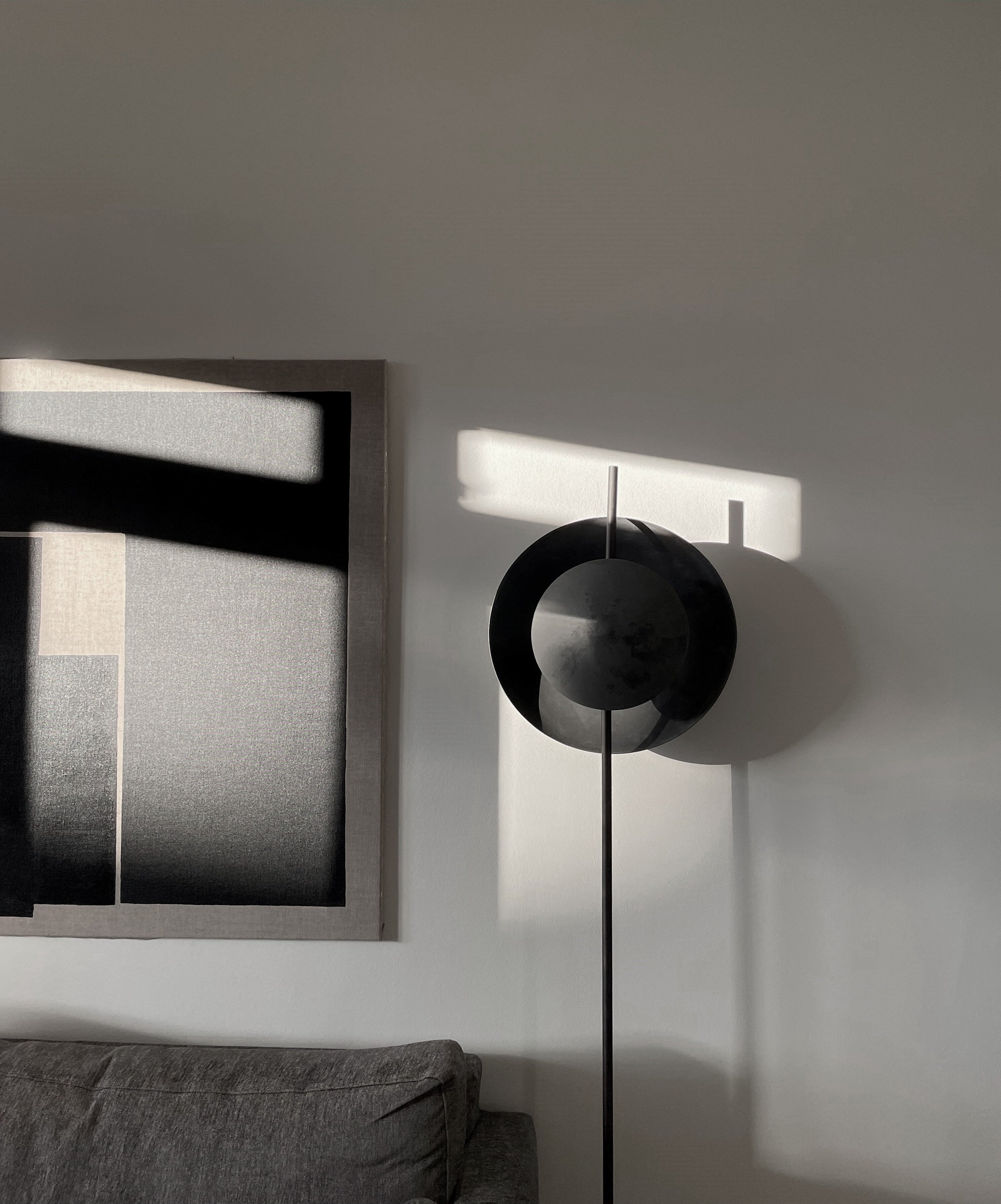 Dawn Floor Lamp - Oxidized