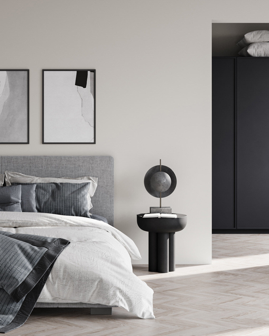Dusk Table Lamp - Oxidized