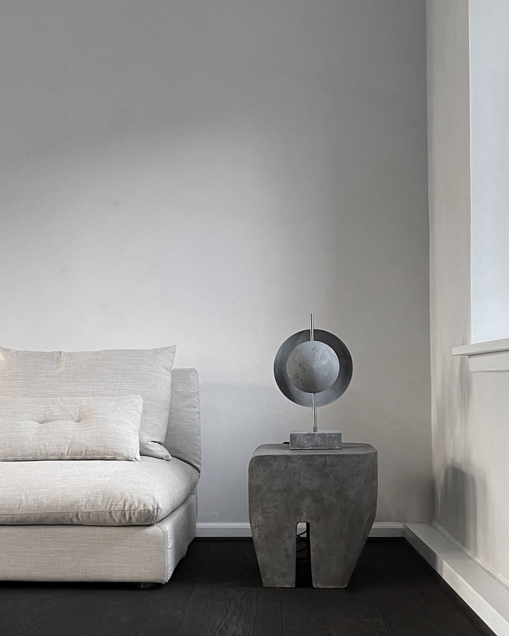 Dusk Table Lamp - Oxidized