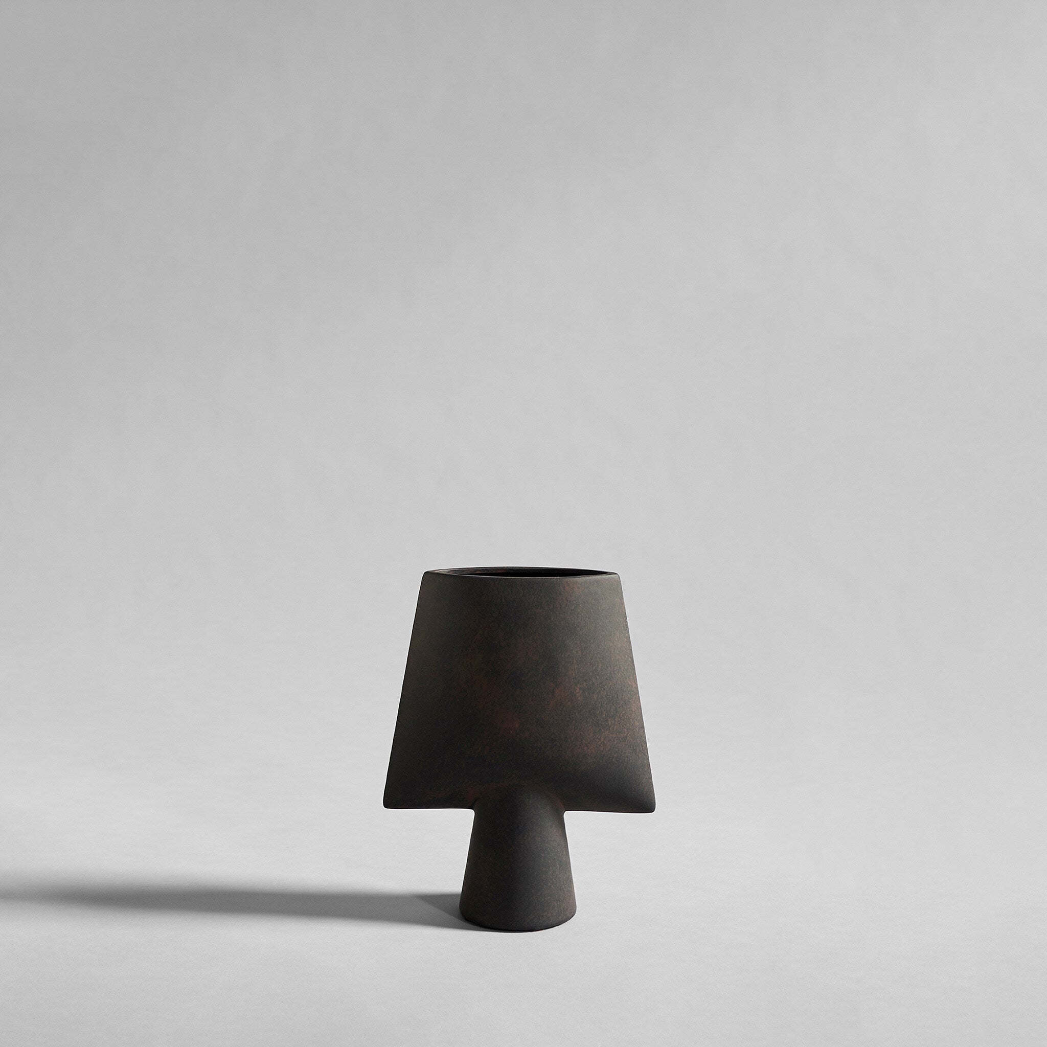 Sphere Vase Square, Mini - Coffee