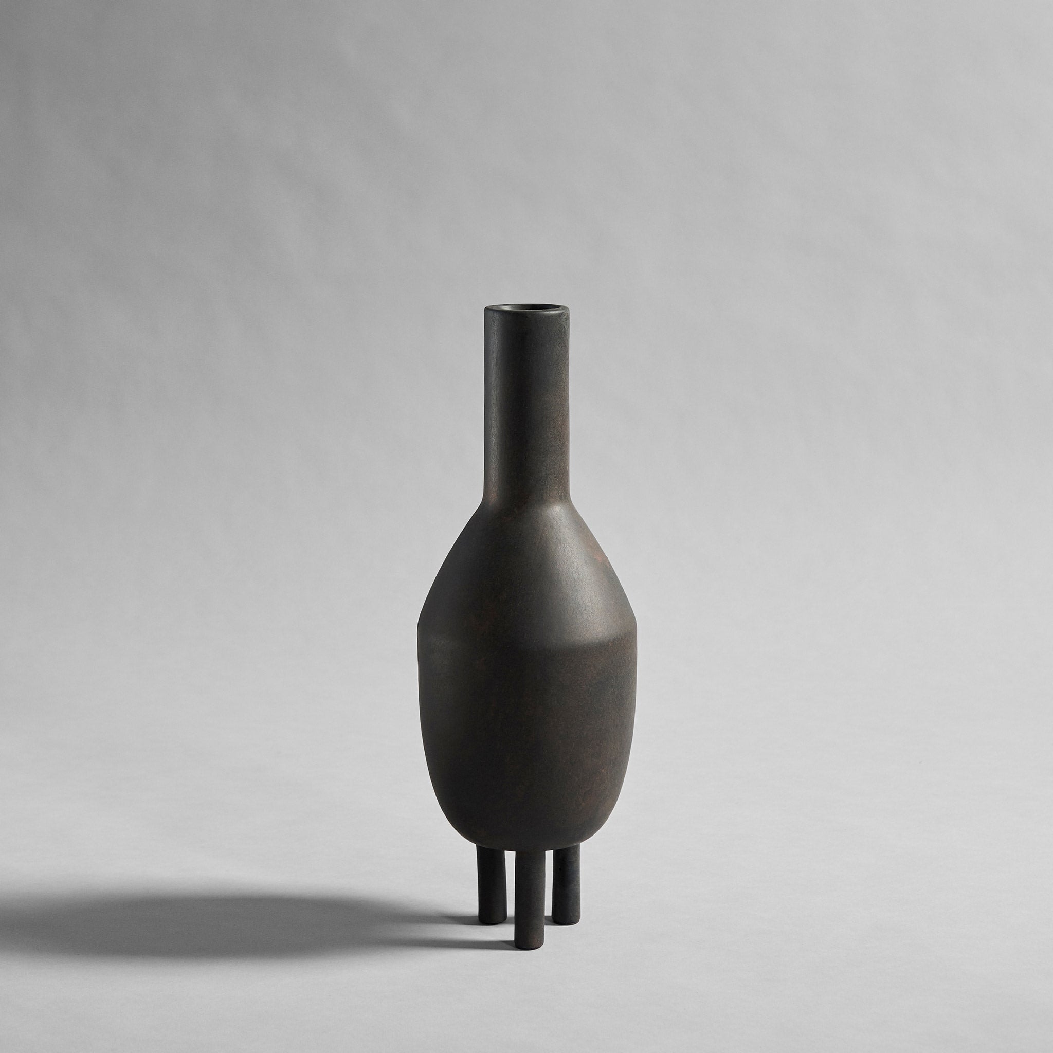 Duck Vase, Slim - Coffee