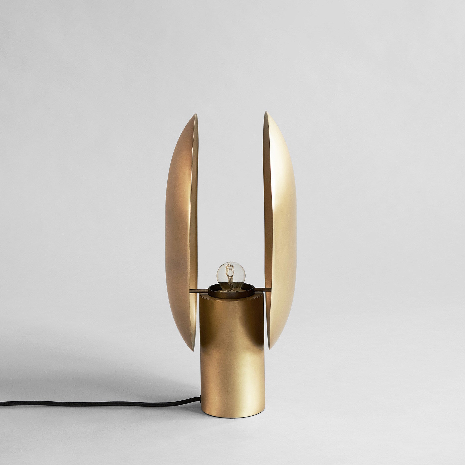 Clam Table Lamp - Brass