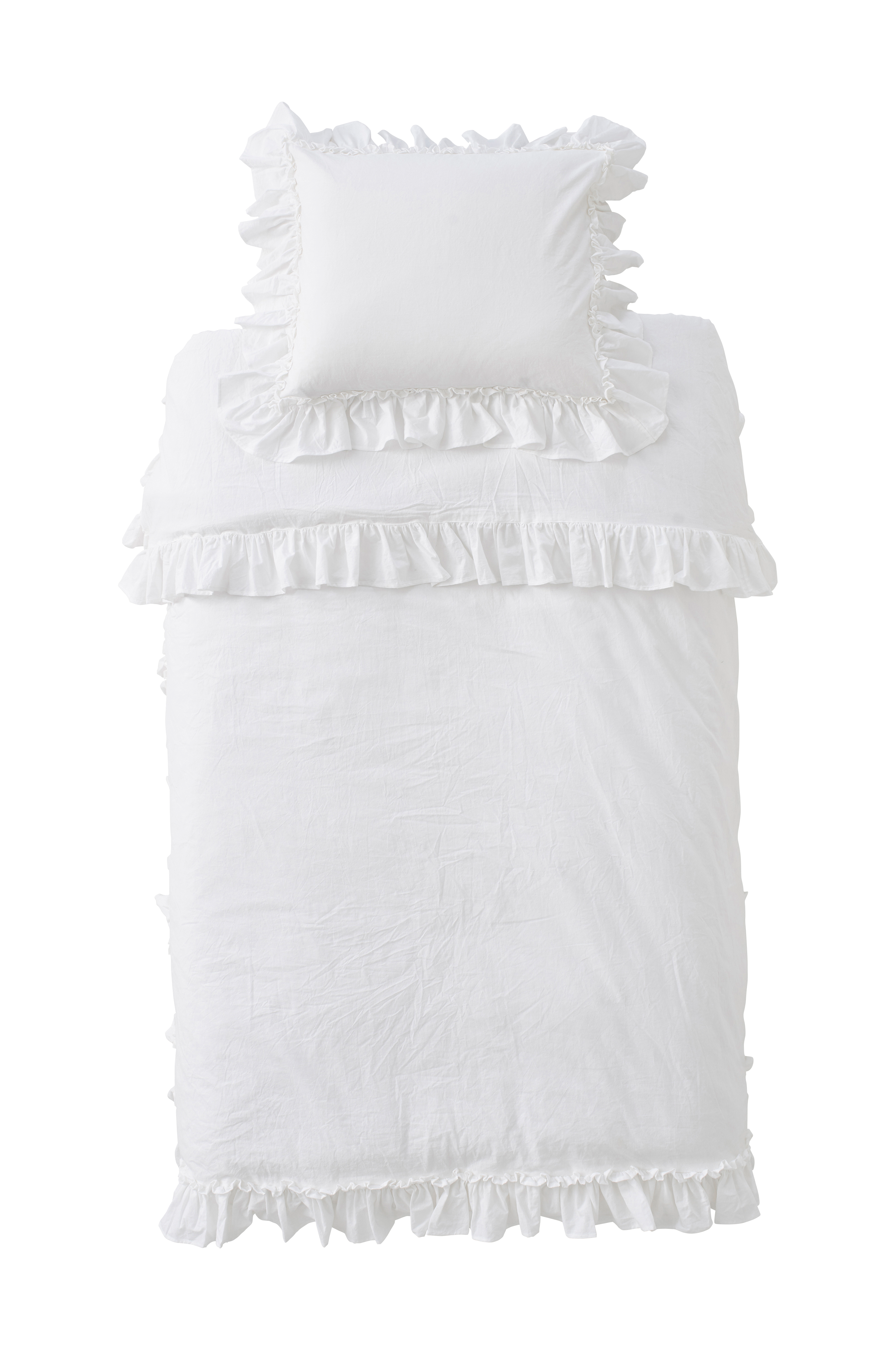 Sengesett Juliette Frill 2 eller 3 stykker