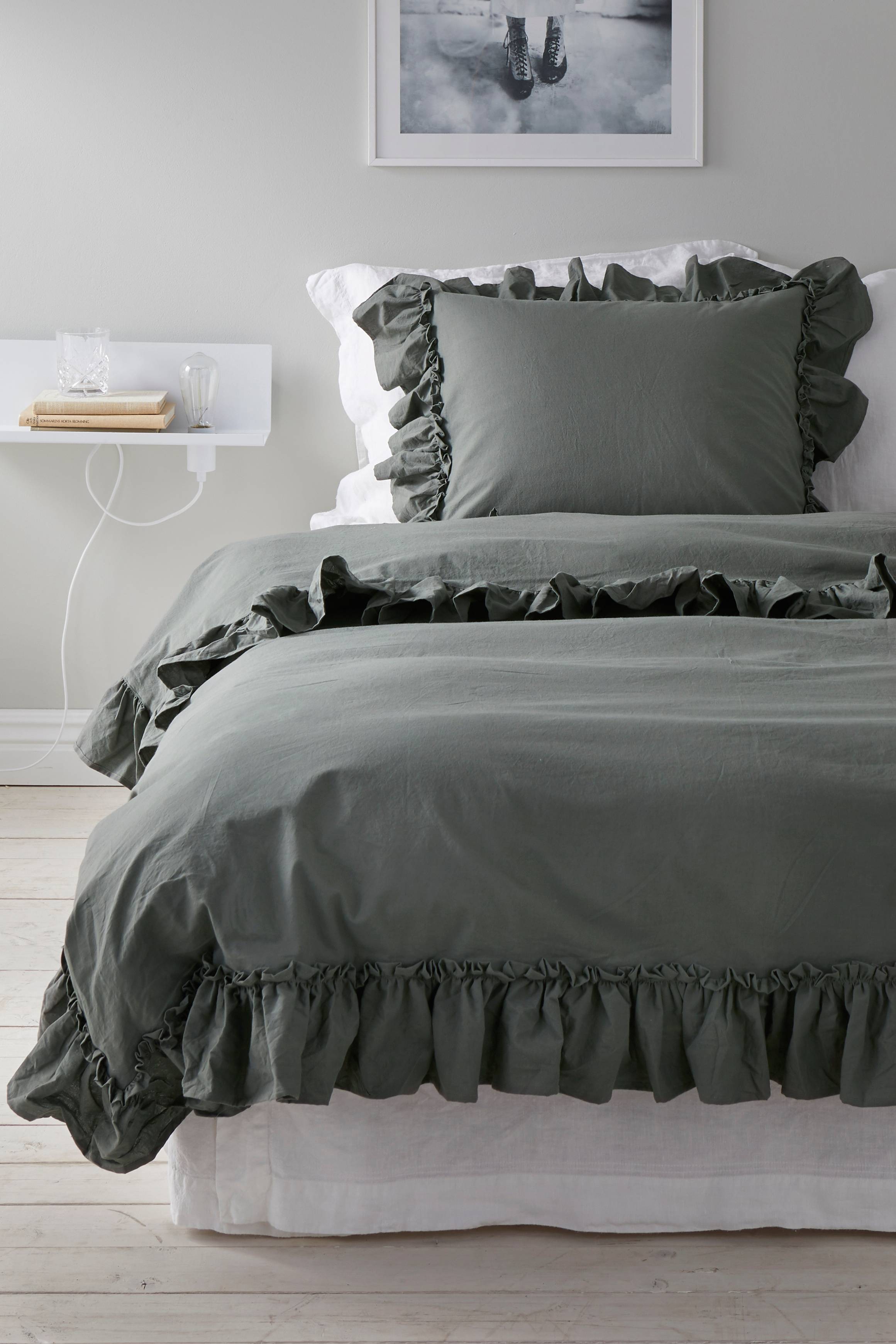Sengesett Juliette Frill 2 eller 3 stykker