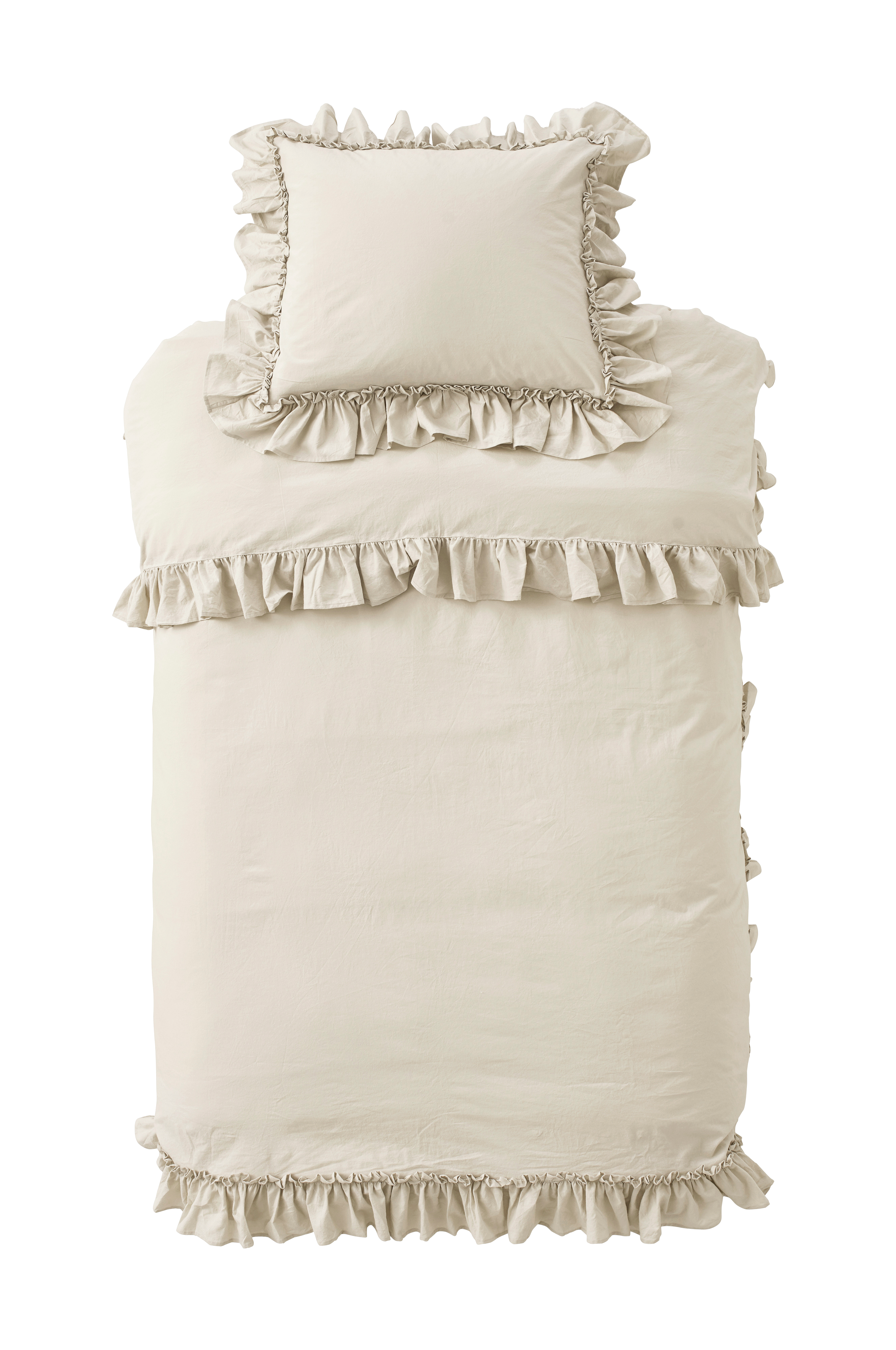 Sengesett Juliette Frill 2 eller 3 stykker