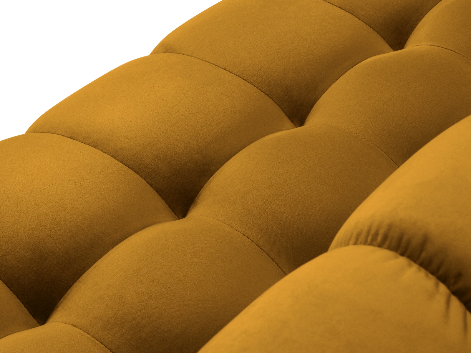 Velvet Sofa, "Mamaia", 3 Seats, 177x96x75