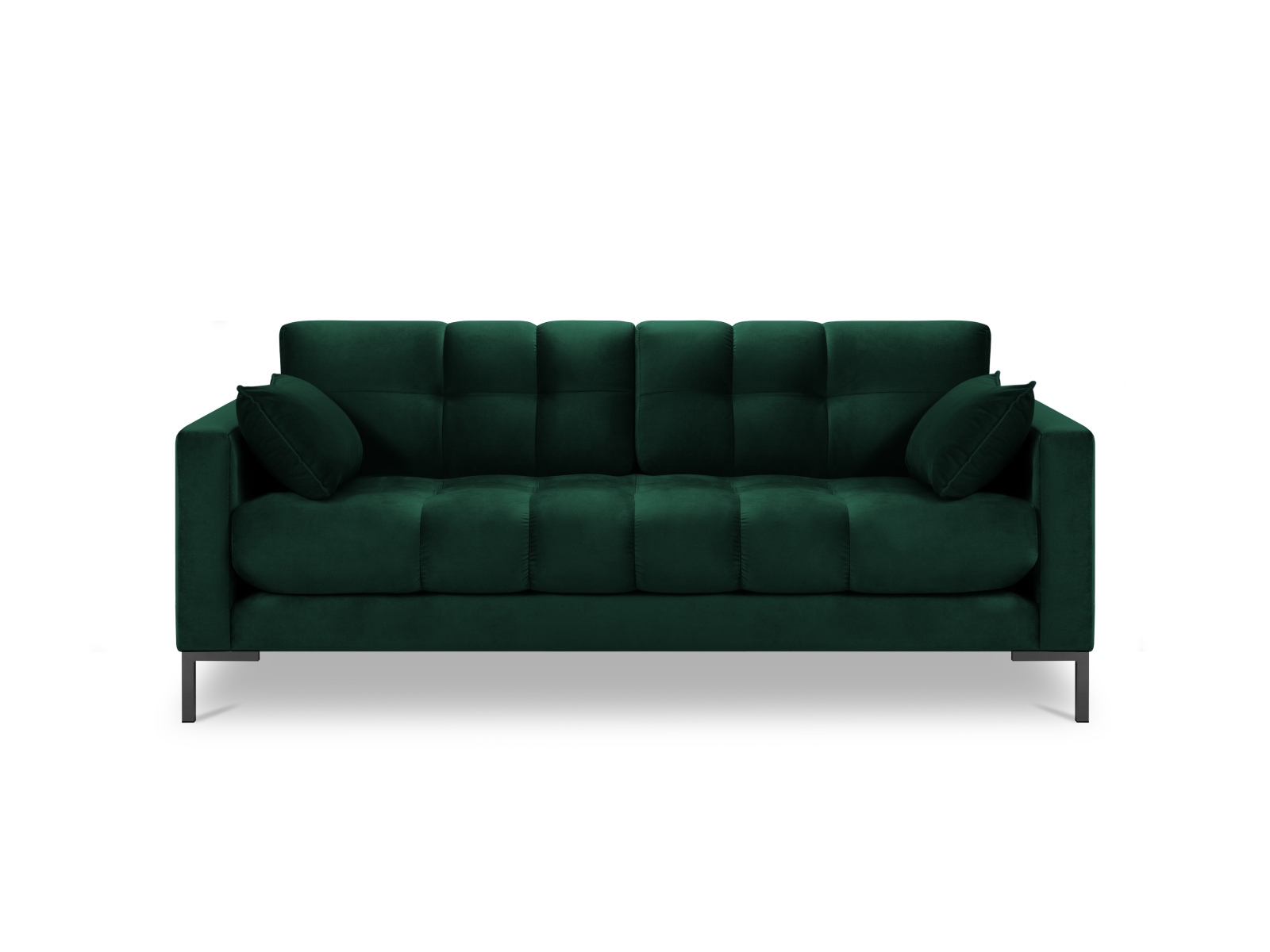 Velvet Sofa, "Mamaia", 3 Seats, 177x96x75