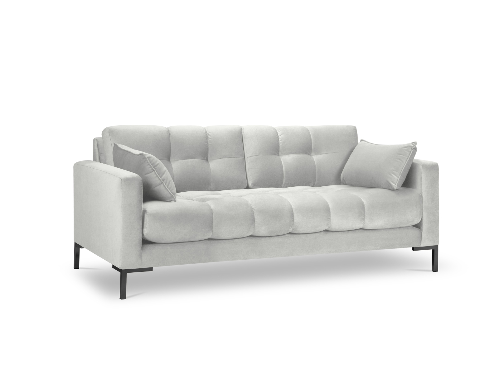 Velvet Sofa, "Mamaia", 3 Seats, 177x96x75