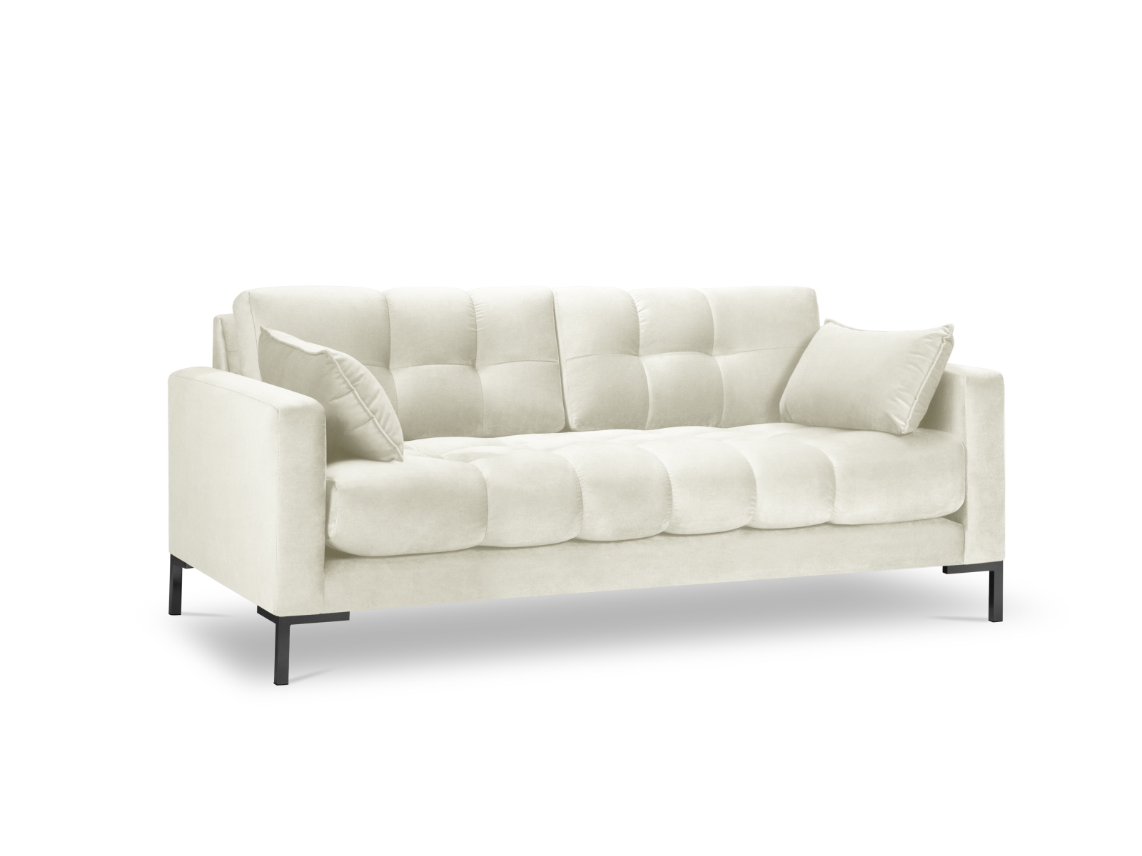 Velvet Sofa, "Mamaia", 2 Seats, 152x96x75