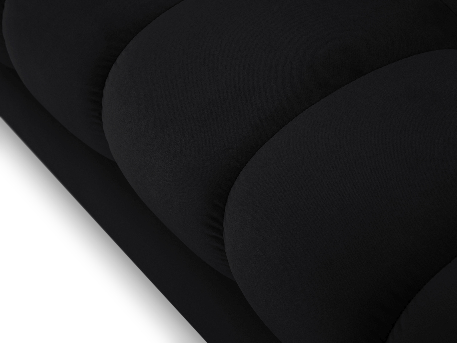 Velvet Sofa, "Mamaia", 3 Seats, 177x96x75