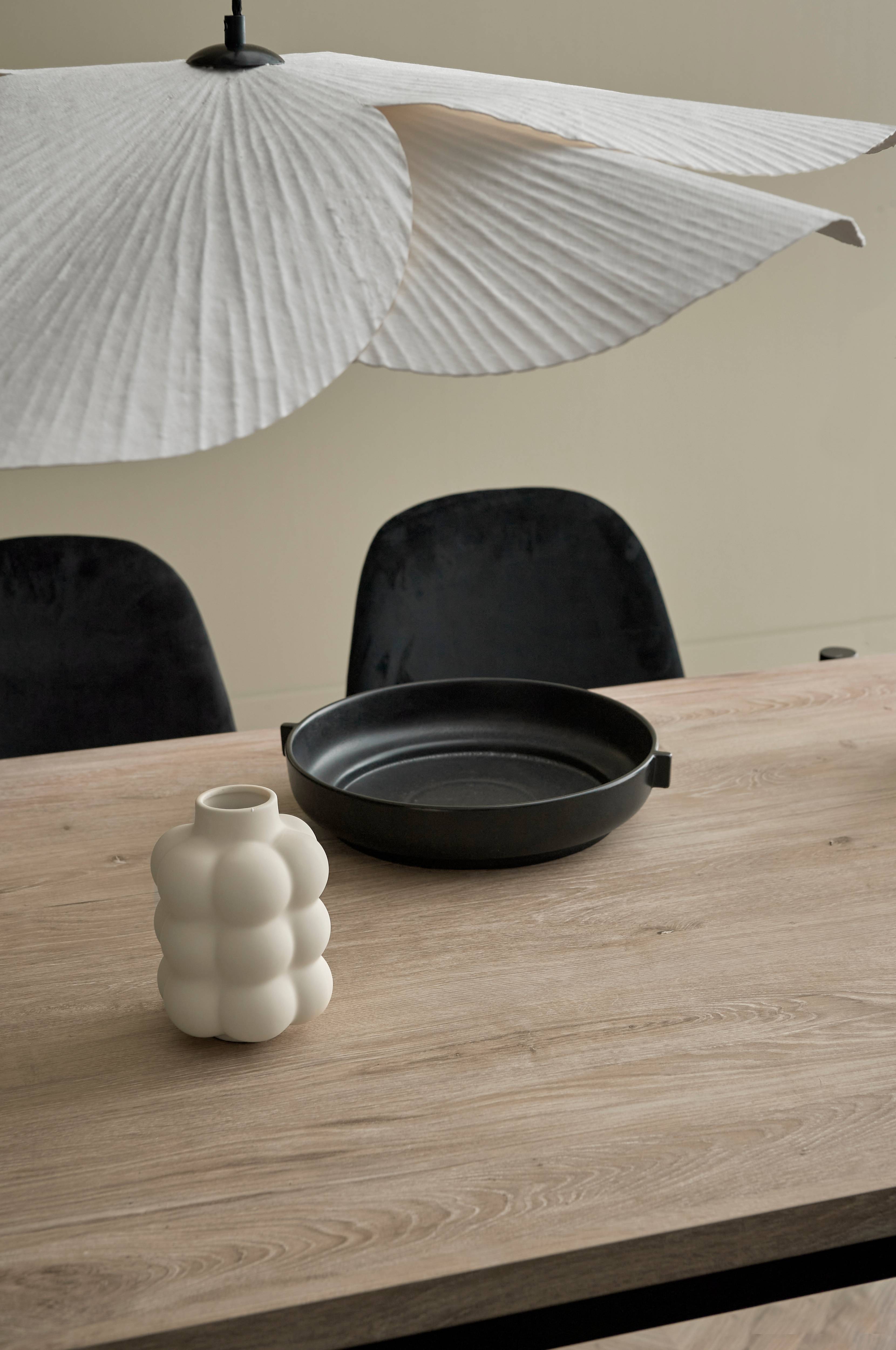 Spisegruppe Gilda med bord 180x90 cm + 6 stoler