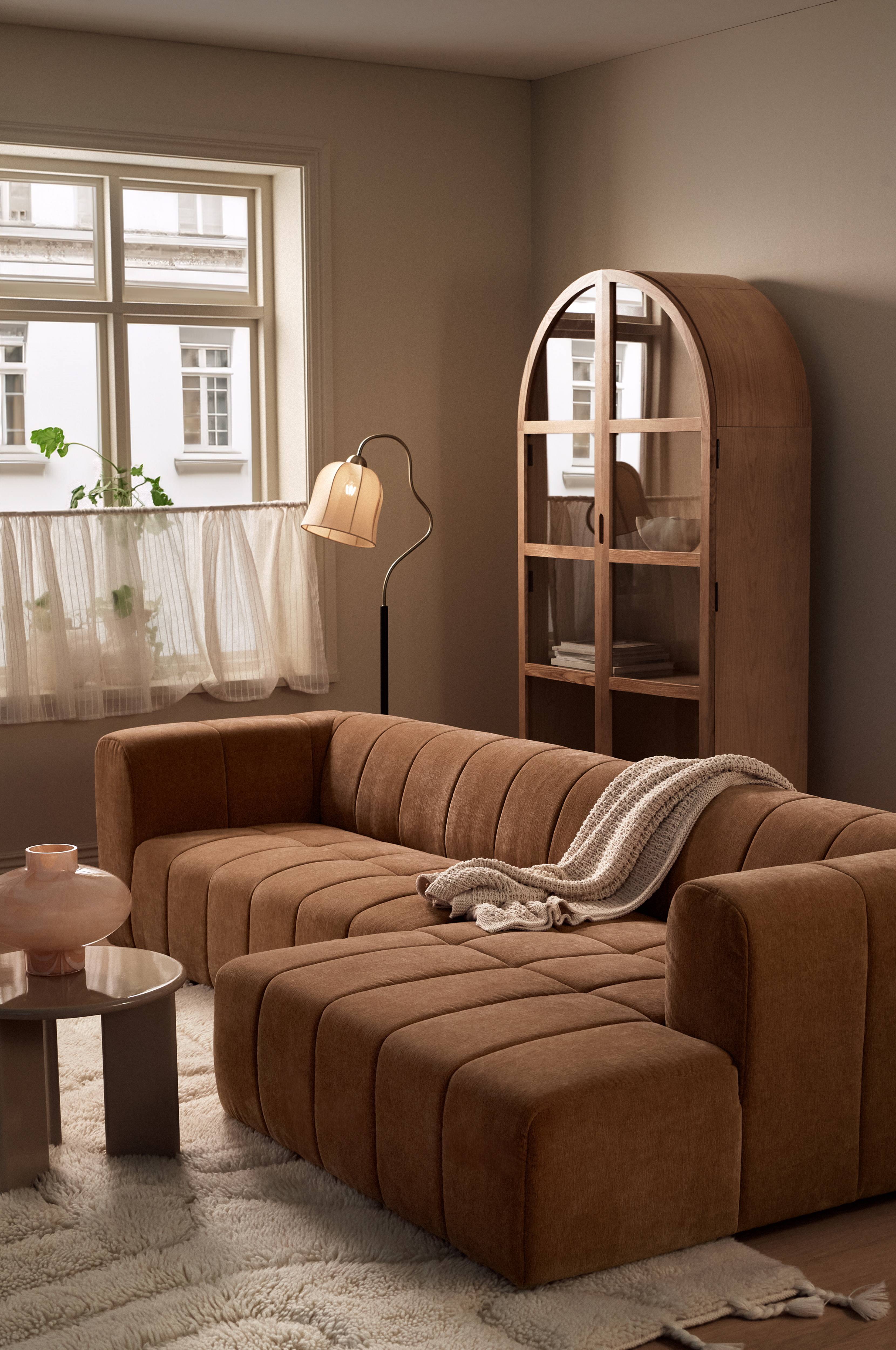 Sofa Corvetta 4-seter med sjeselong