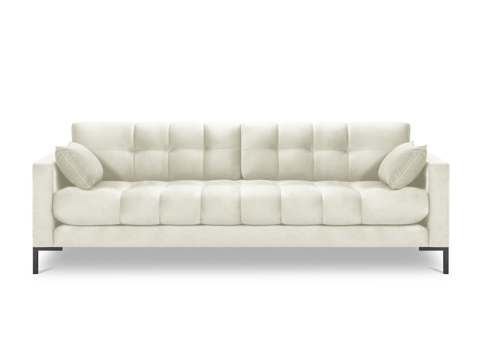 Velvet Sofa, "Mamaia", 4 Seats, 217x96x75