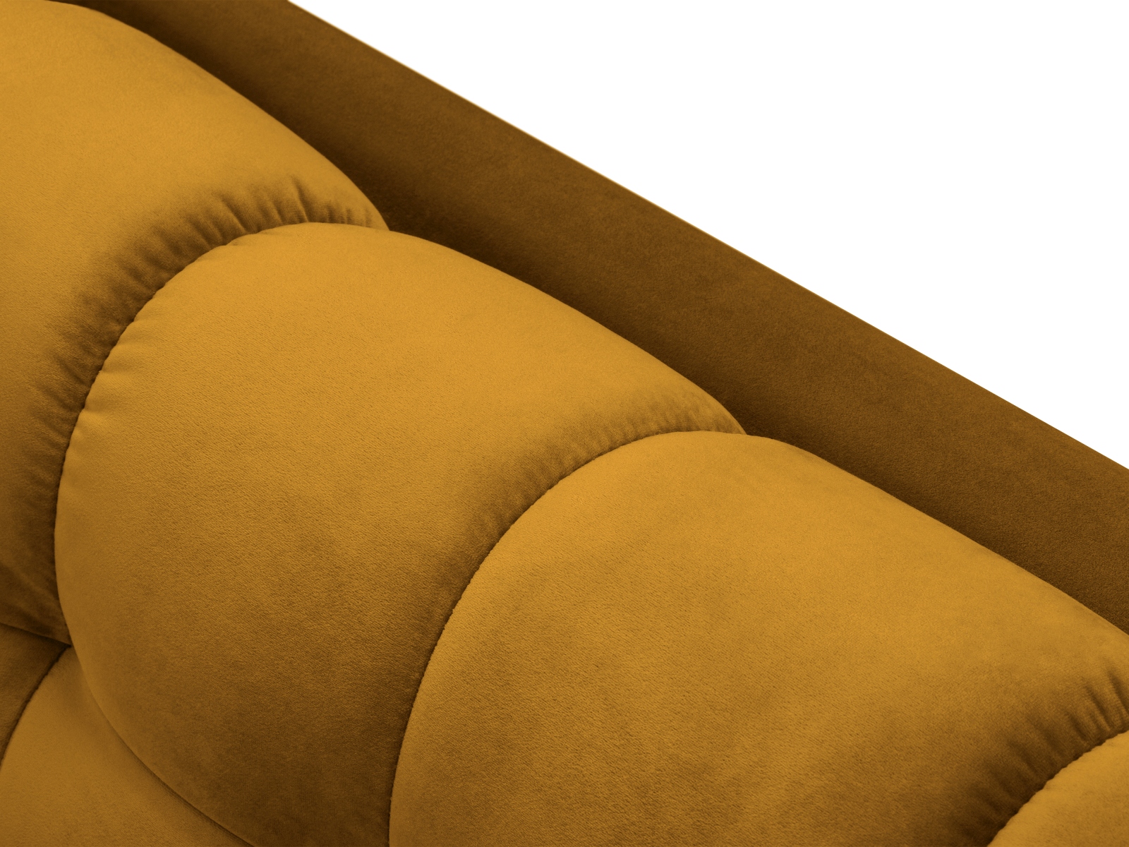 Velvet Sofa, "Mamaia", 4 Seats, 217x96x75