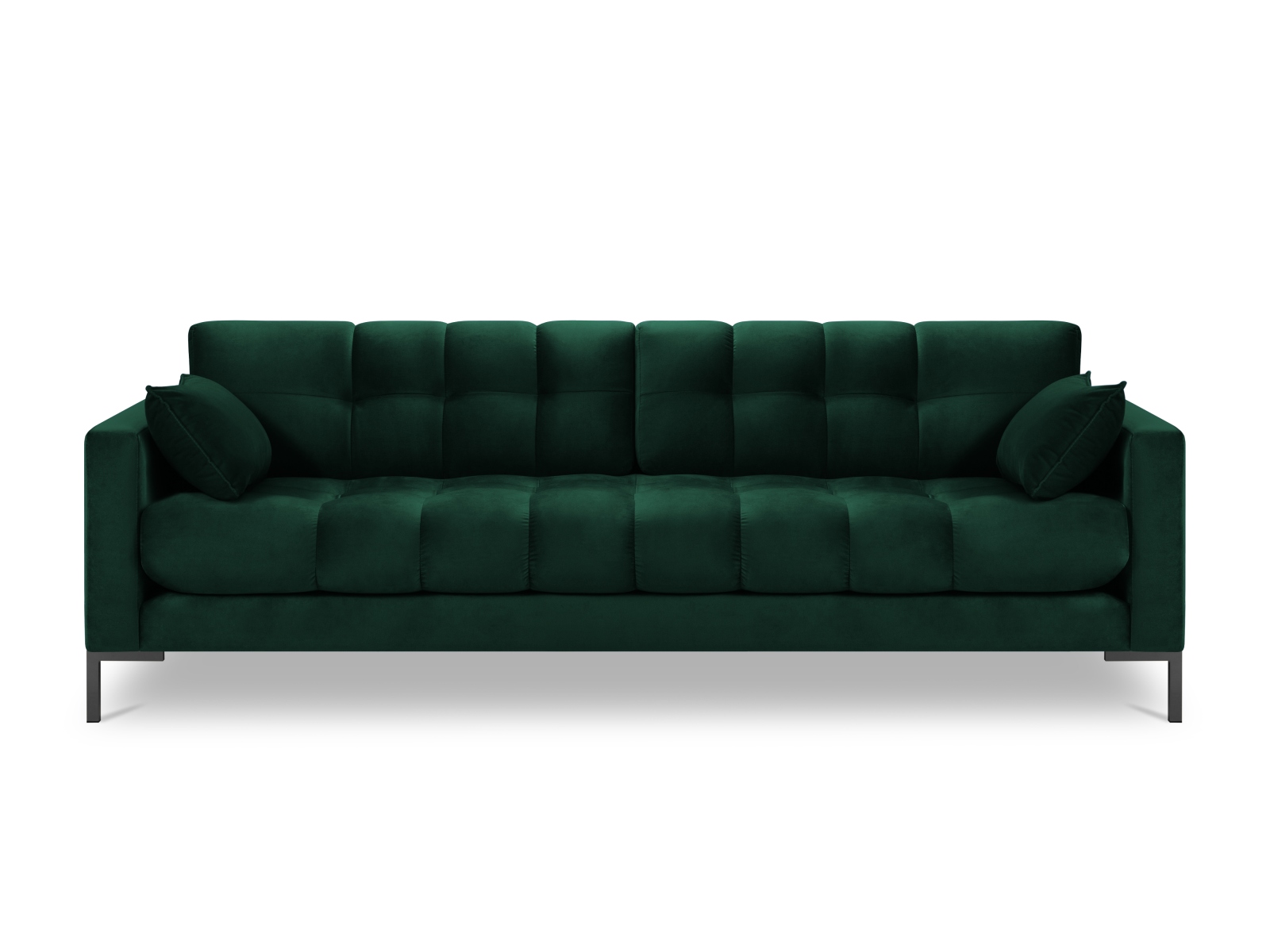 Velvet Sofa, "Mamaia", 4 Seats, 217x96x75