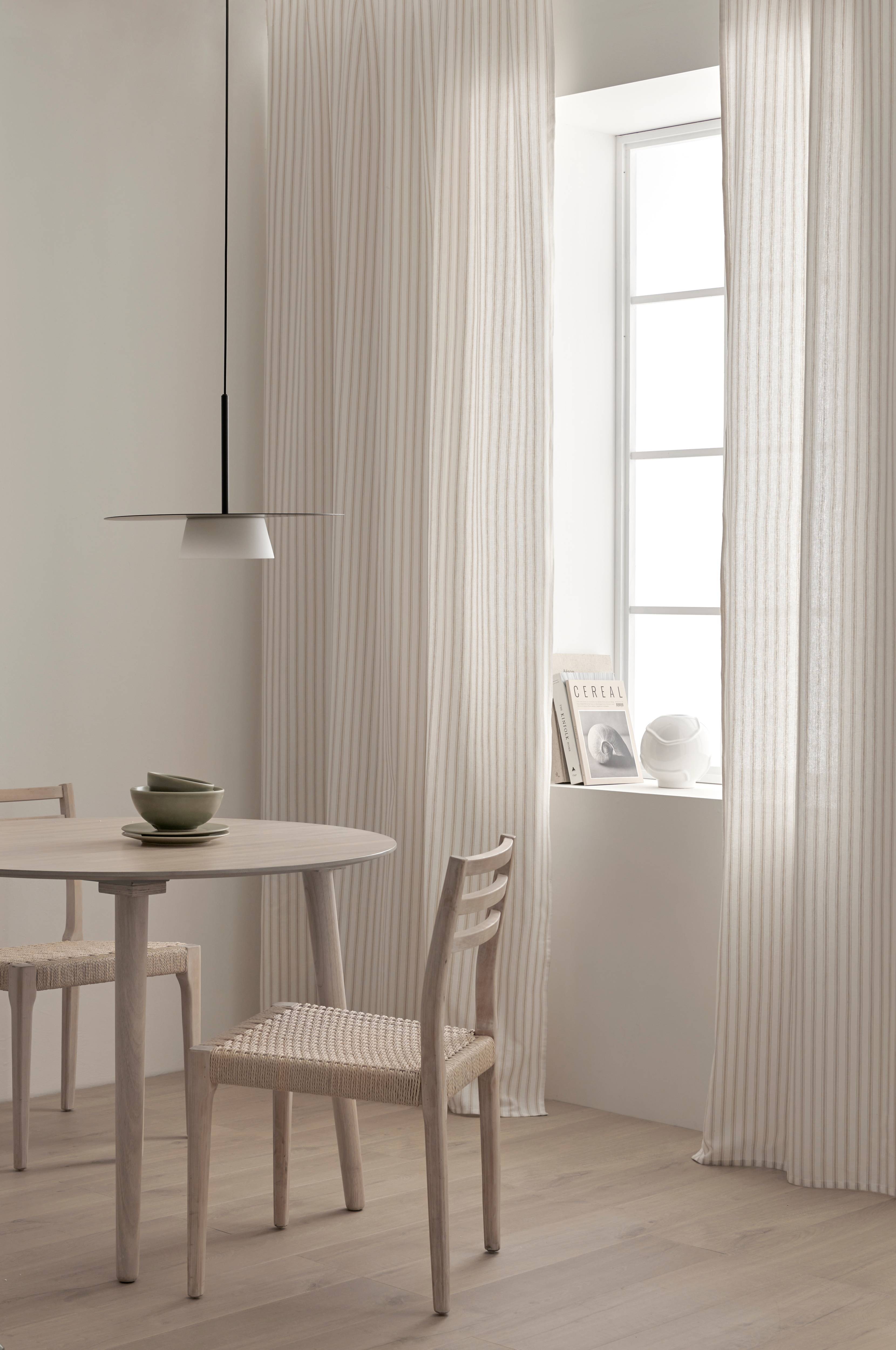 Gardin med multibånd Jonna 2-pk