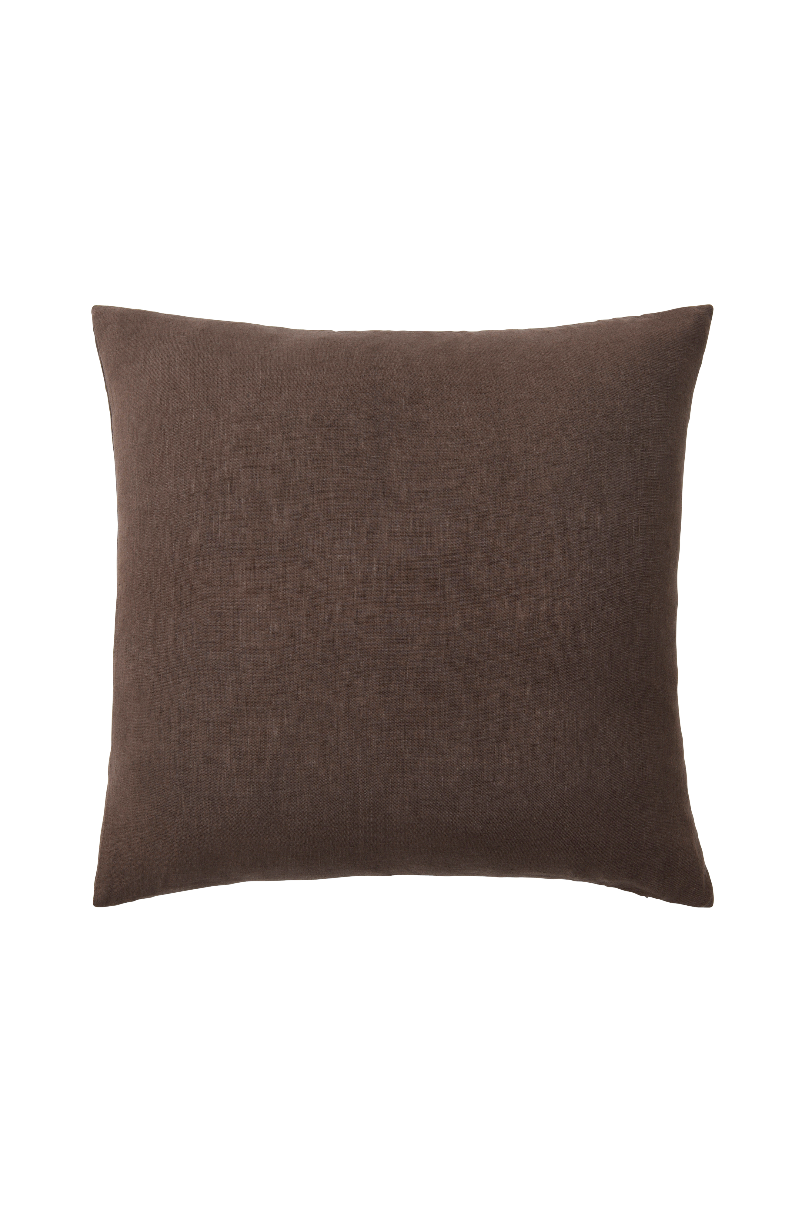 Putetrekk Candice Zip i vasket lin 50x50 cm