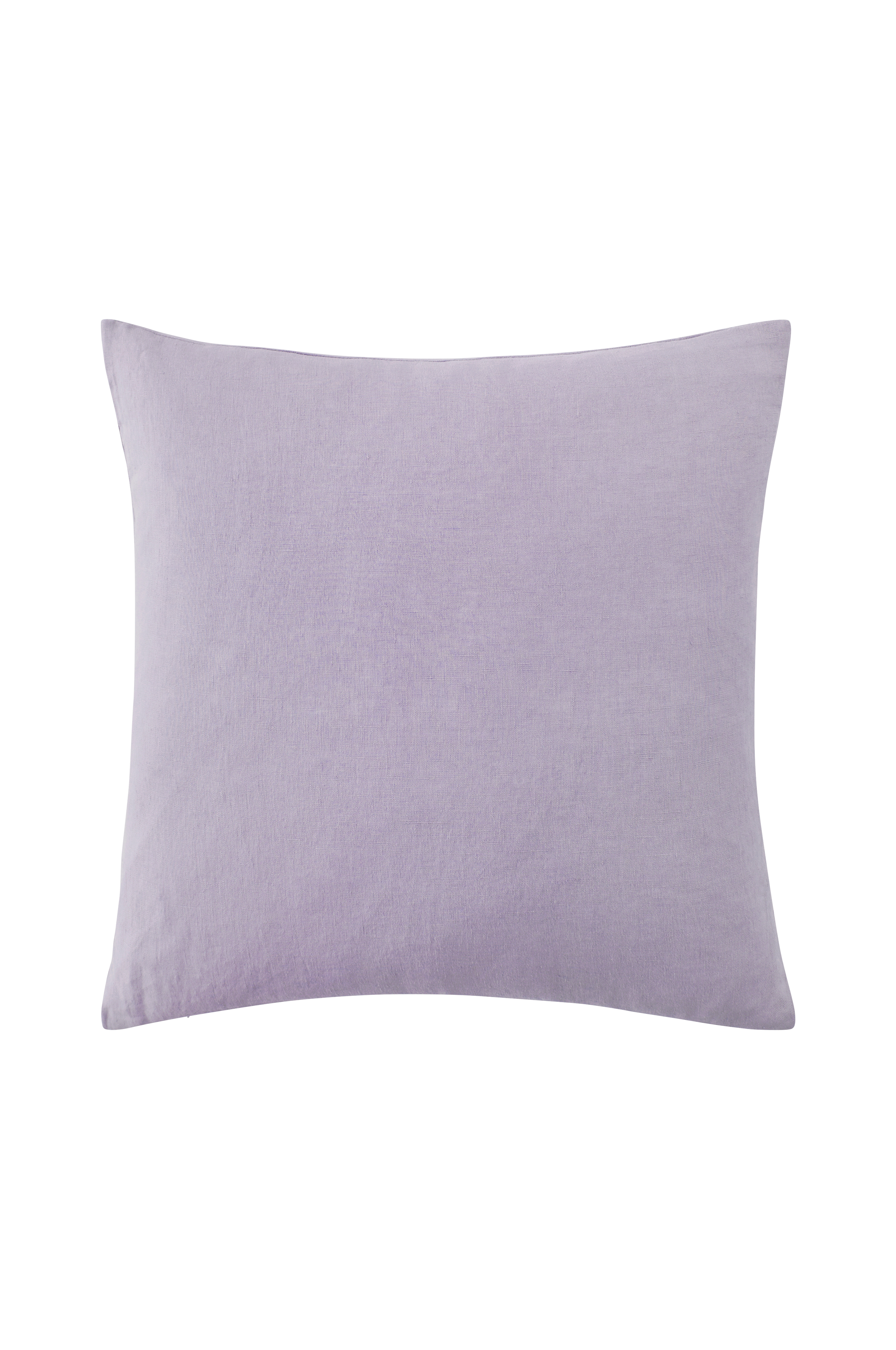 Putetrekk Candice Zip i vasket lin 50x50 cm