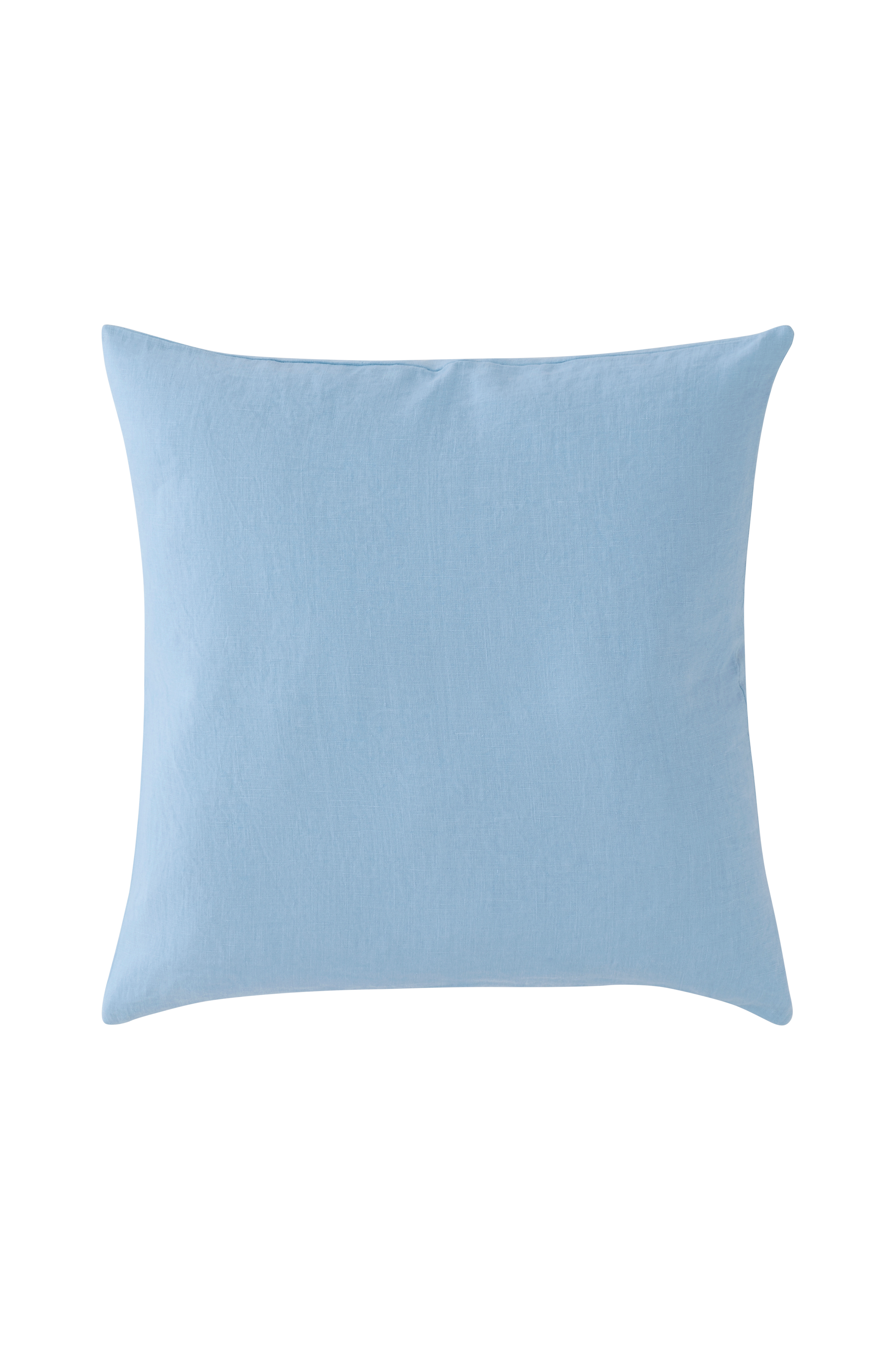 Putetrekk Candice Zip i vasket lin 50x50 cm