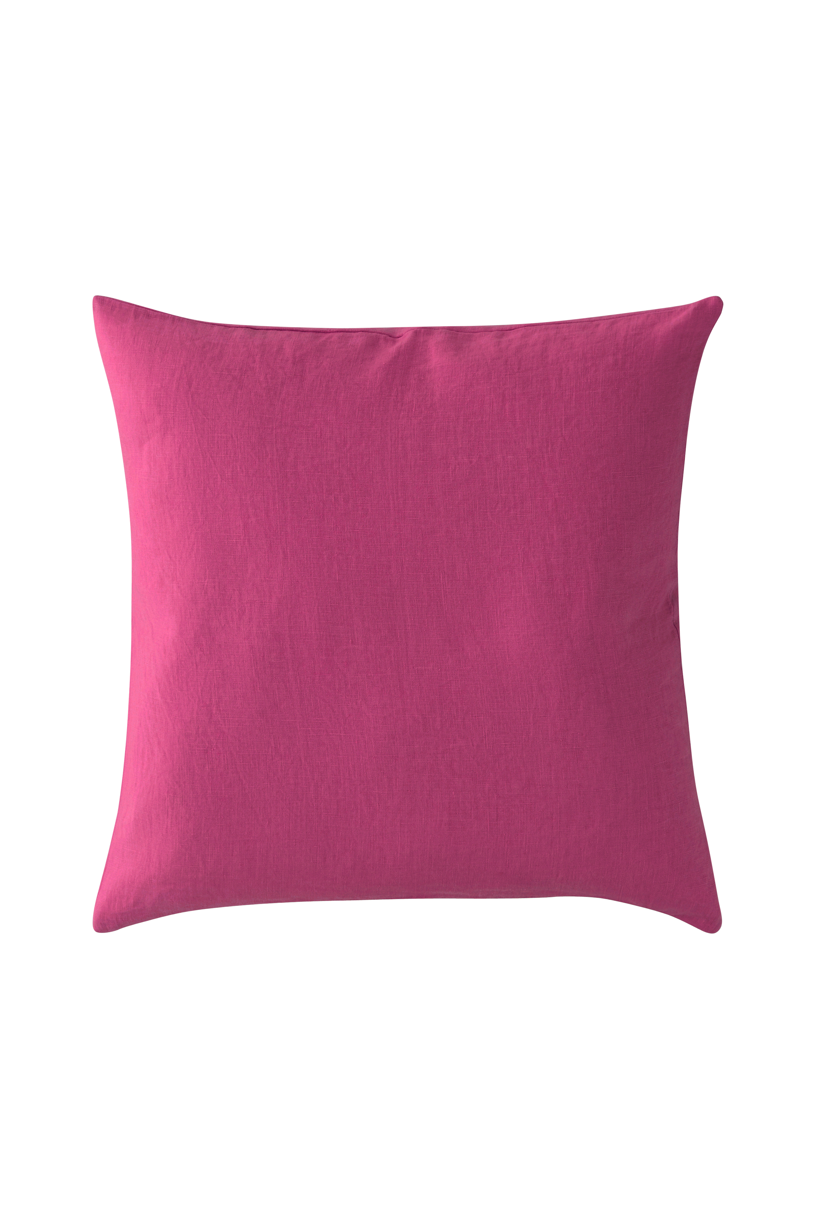 Putetrekk Candice Zip i vasket lin 50x50 cm