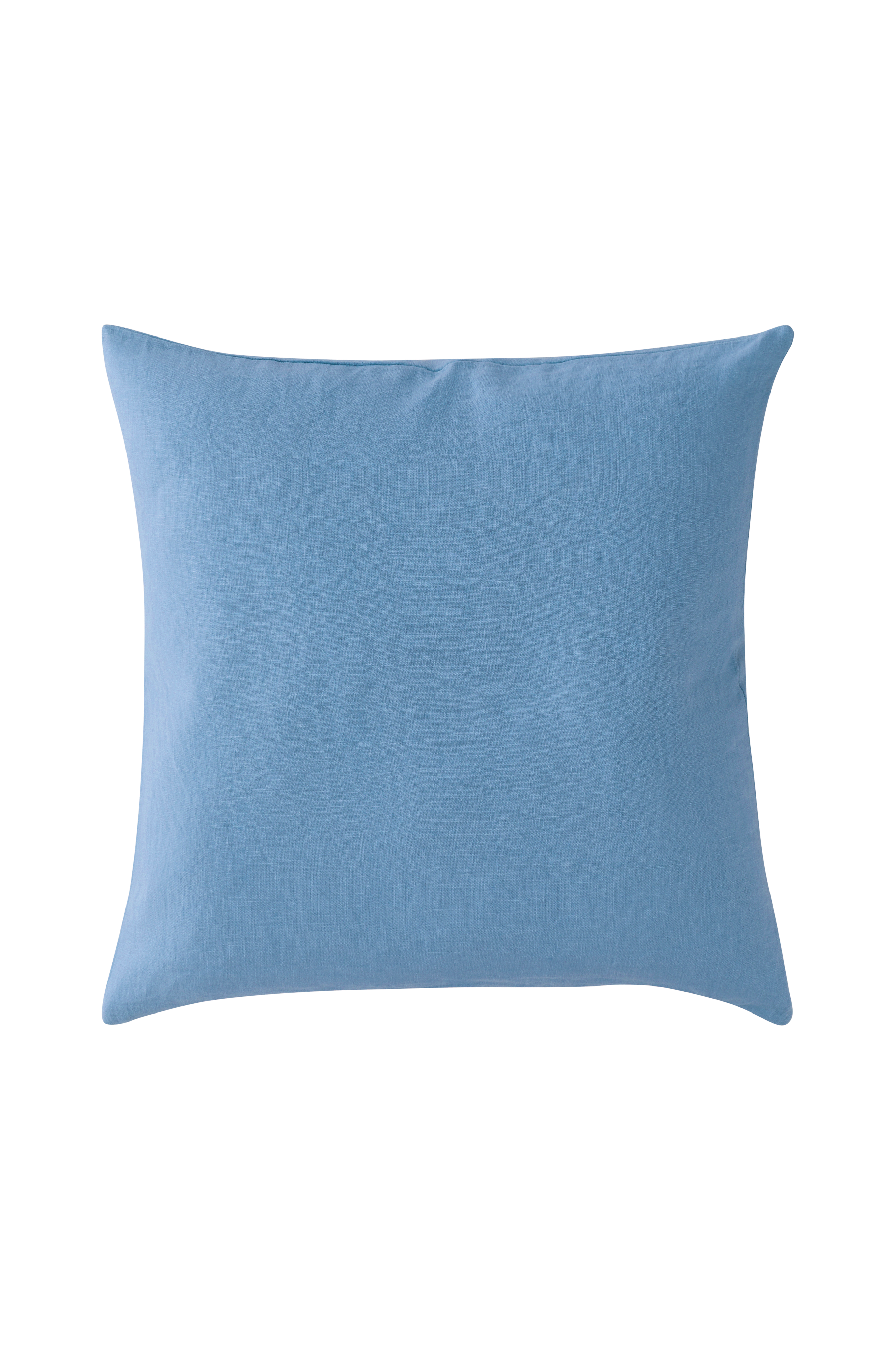 Putetrekk Candice Zip i vasket lin 50x50 cm