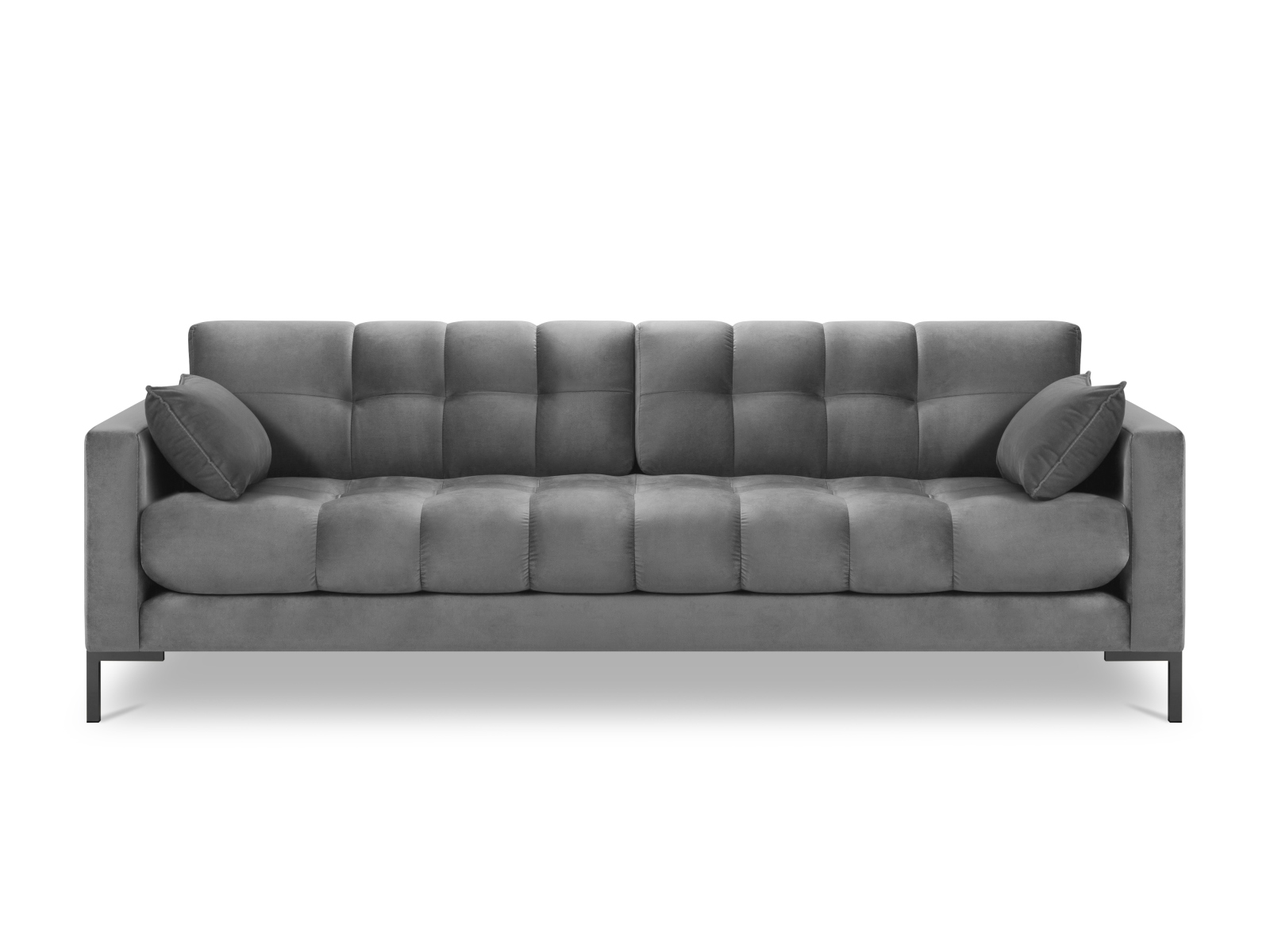 Velvet Sofa, "Mamaia", 4 Seats, 217x96x75