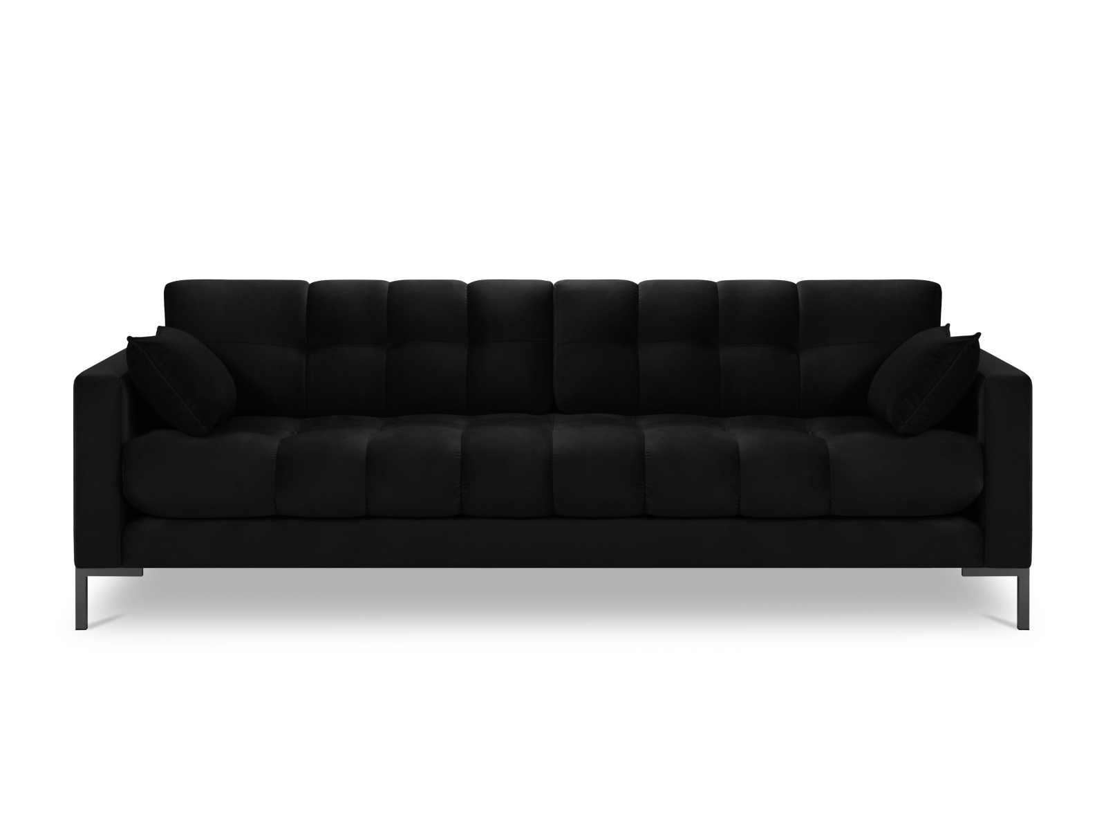 Velvet Sofa, "Mamaia", 4 Seats, 217x96x75