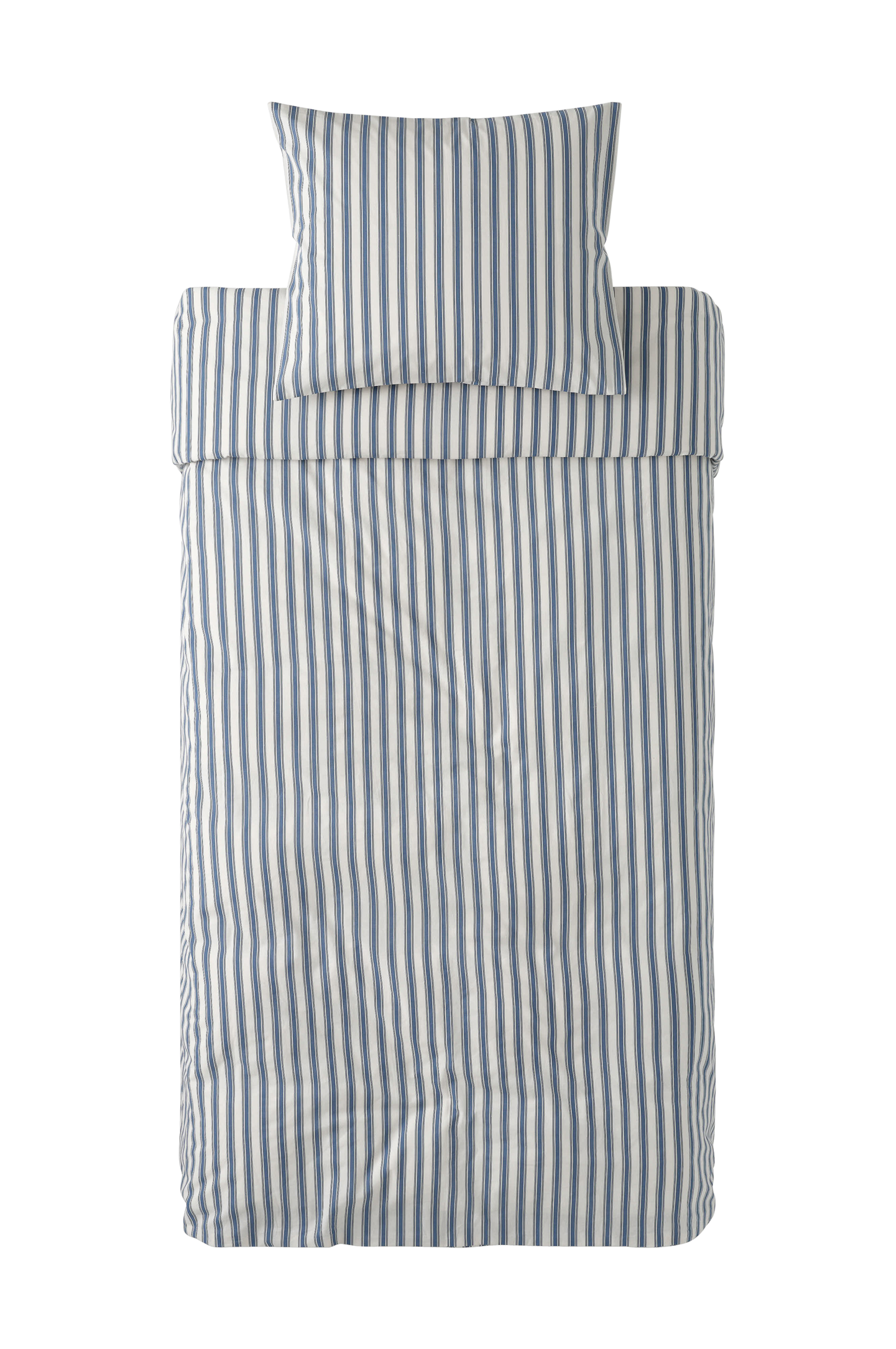 Dynetrekksett Bedset Heaven Stripe i bomull 2 deler
