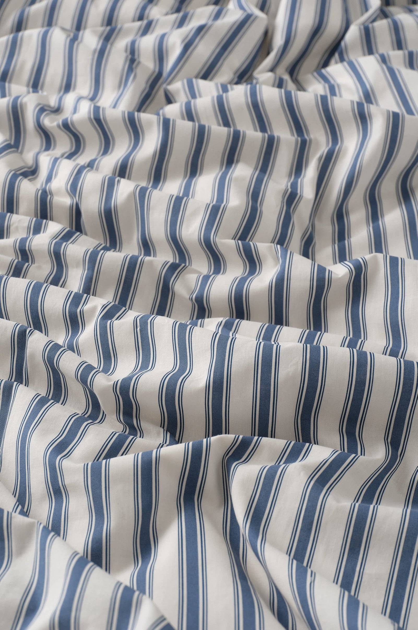 Dynetrekksett Bedset Heaven Stripe i bomull 2 deler