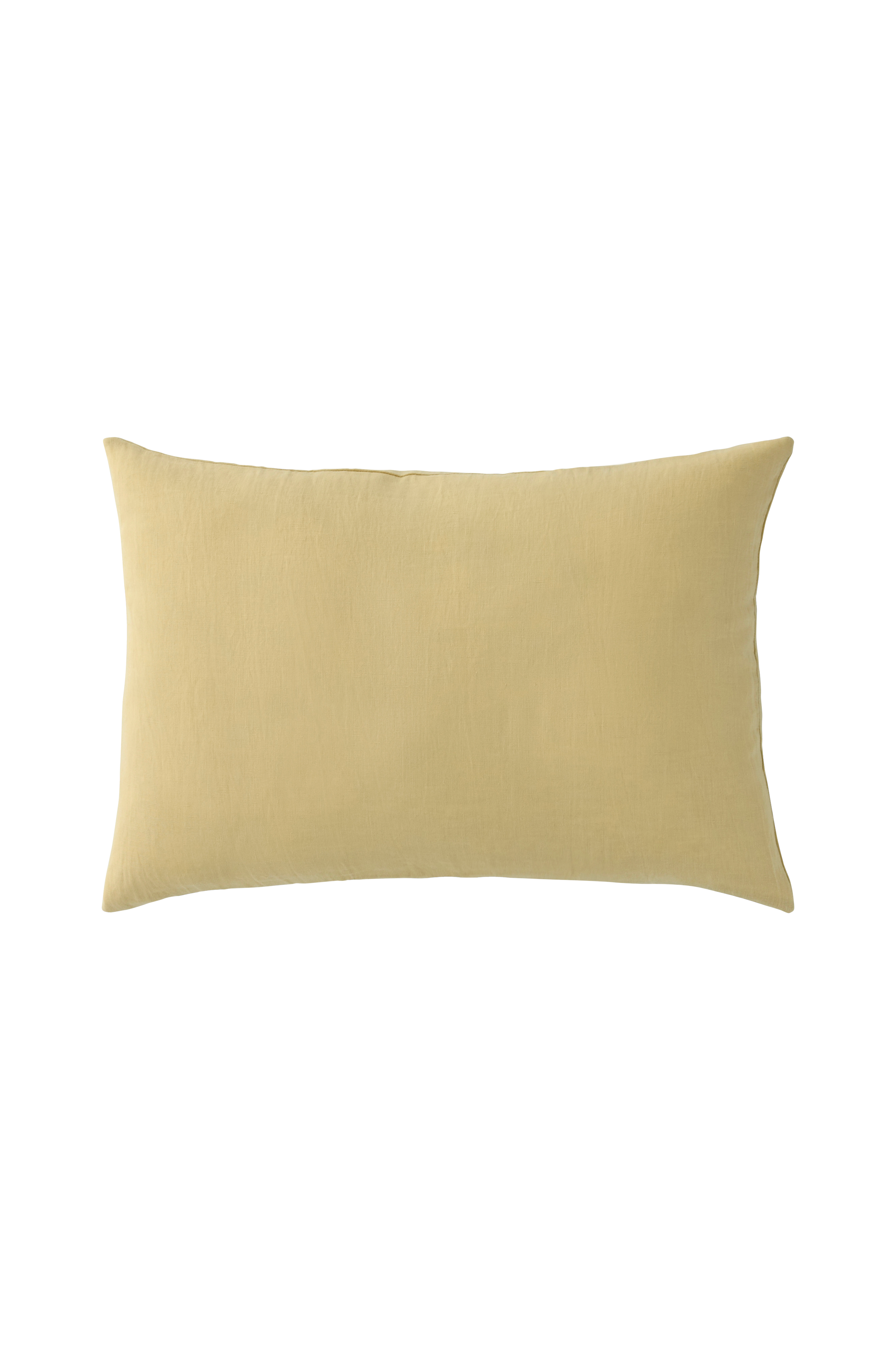 Putetrekk Candice Zip i vasket lin 40x60 cm
